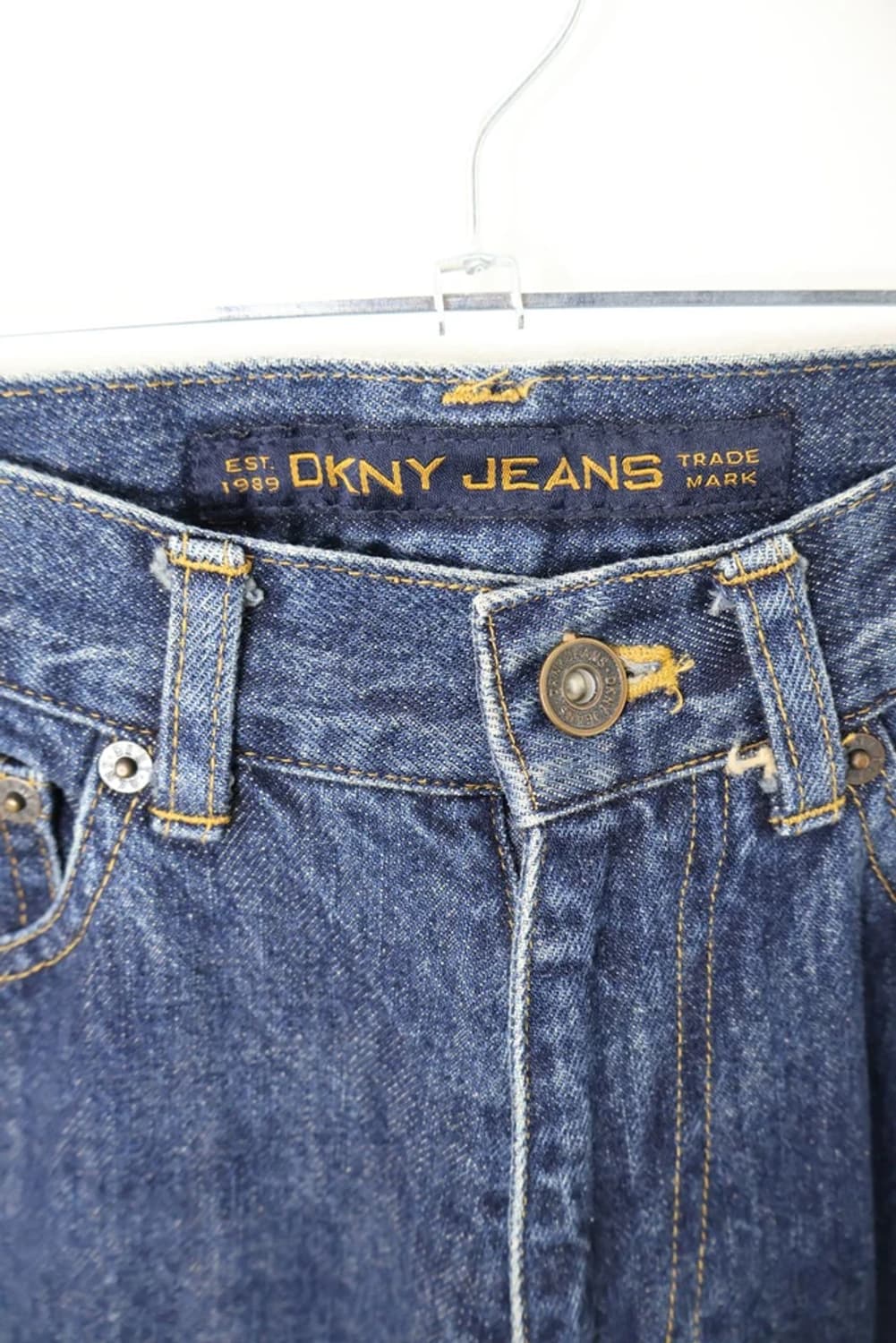 DKNY Vintage Patchwork Hem Denim 상품이미지7