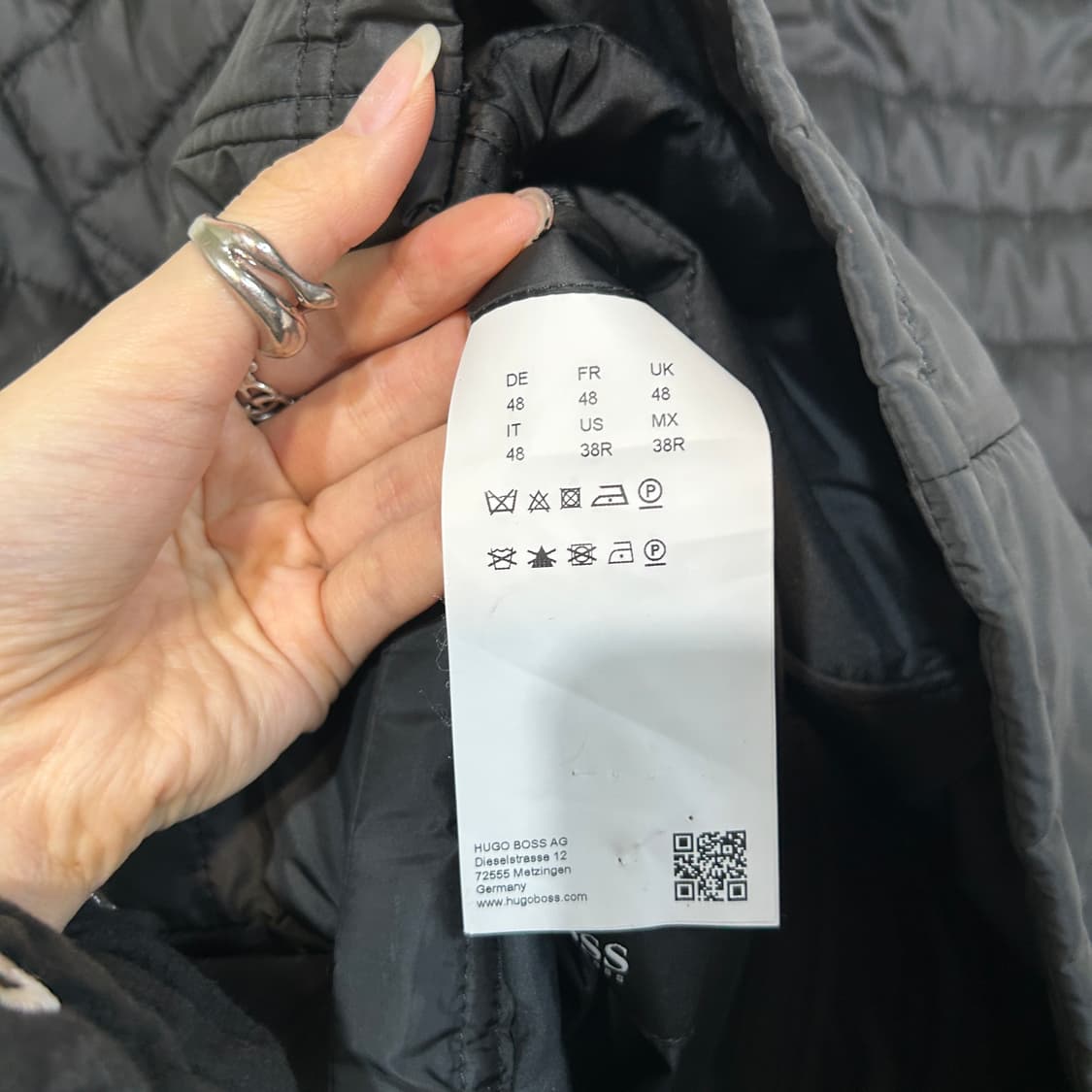 휴고보스 남성 경량패딩 100 상품이미지3