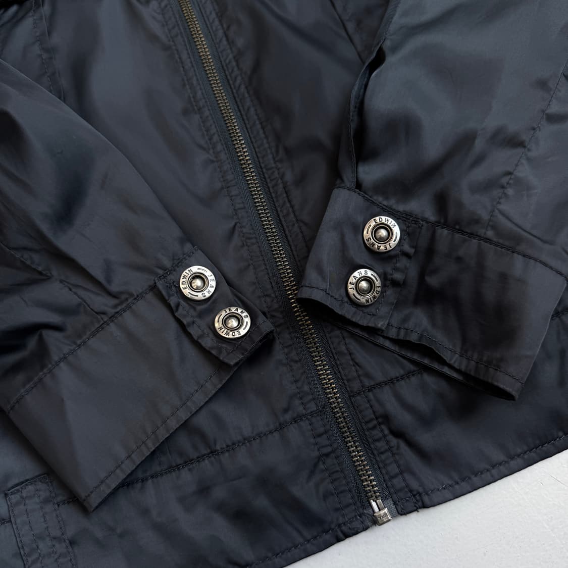 에드윈 투포켓 바이커 바람막이 집업 자켓 상품이미지5