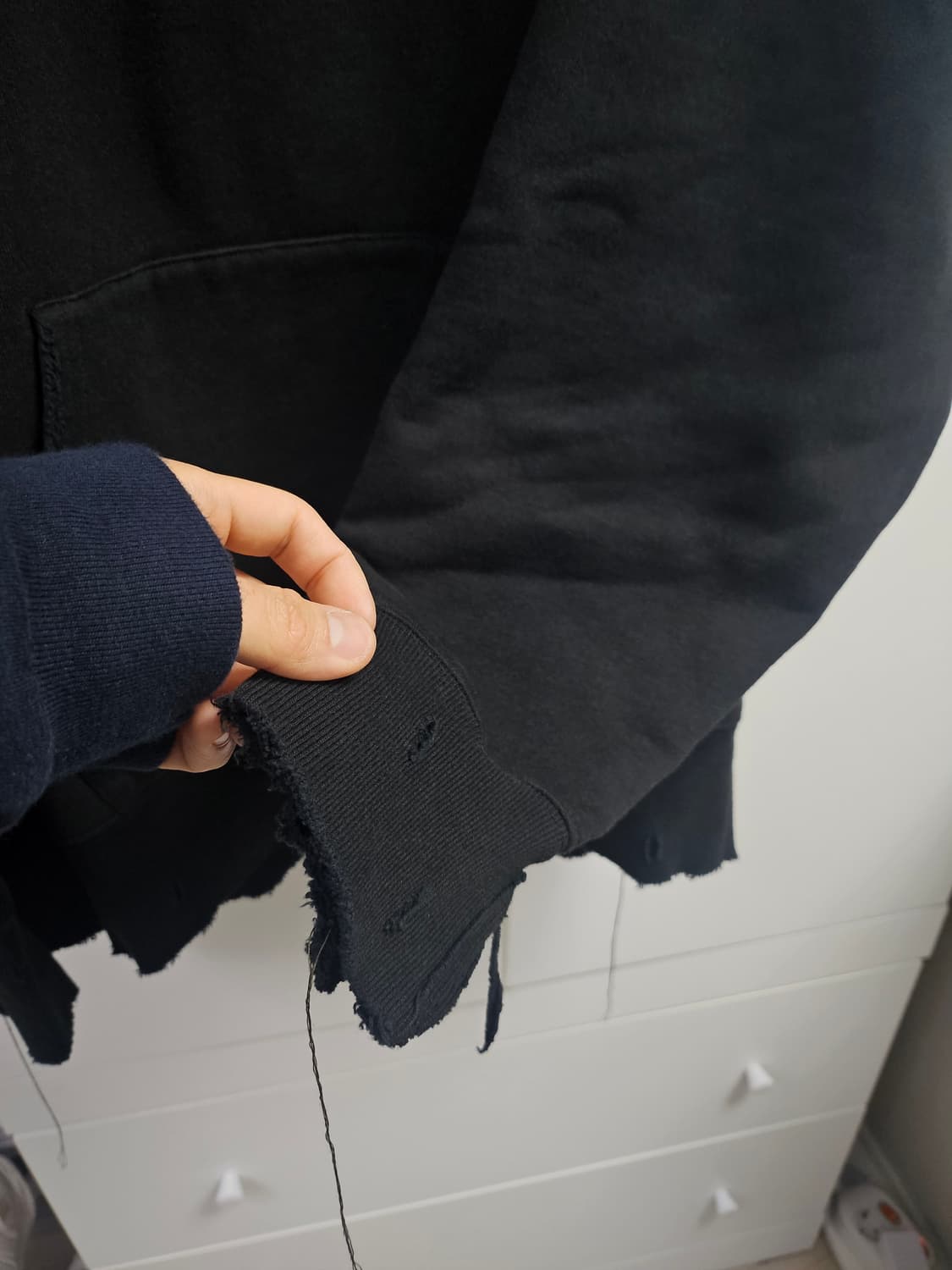 [OS]안셀름 뉴이어 스웻 후디 블랙 상품이미지6