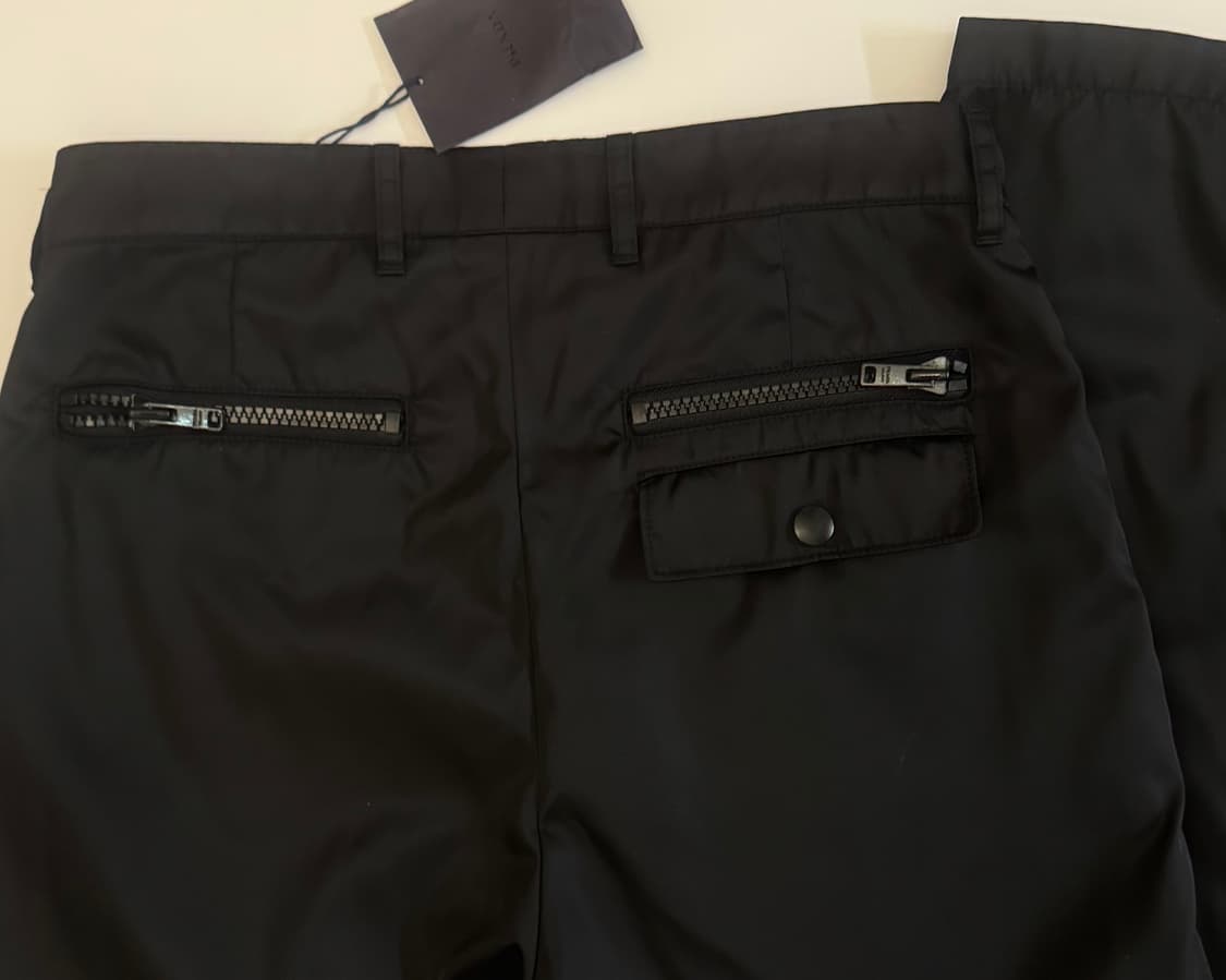 프라다 PRADA 나일론 팬츠 SPHO9 S192 19FW 테이퍼드 44 상품이미지10