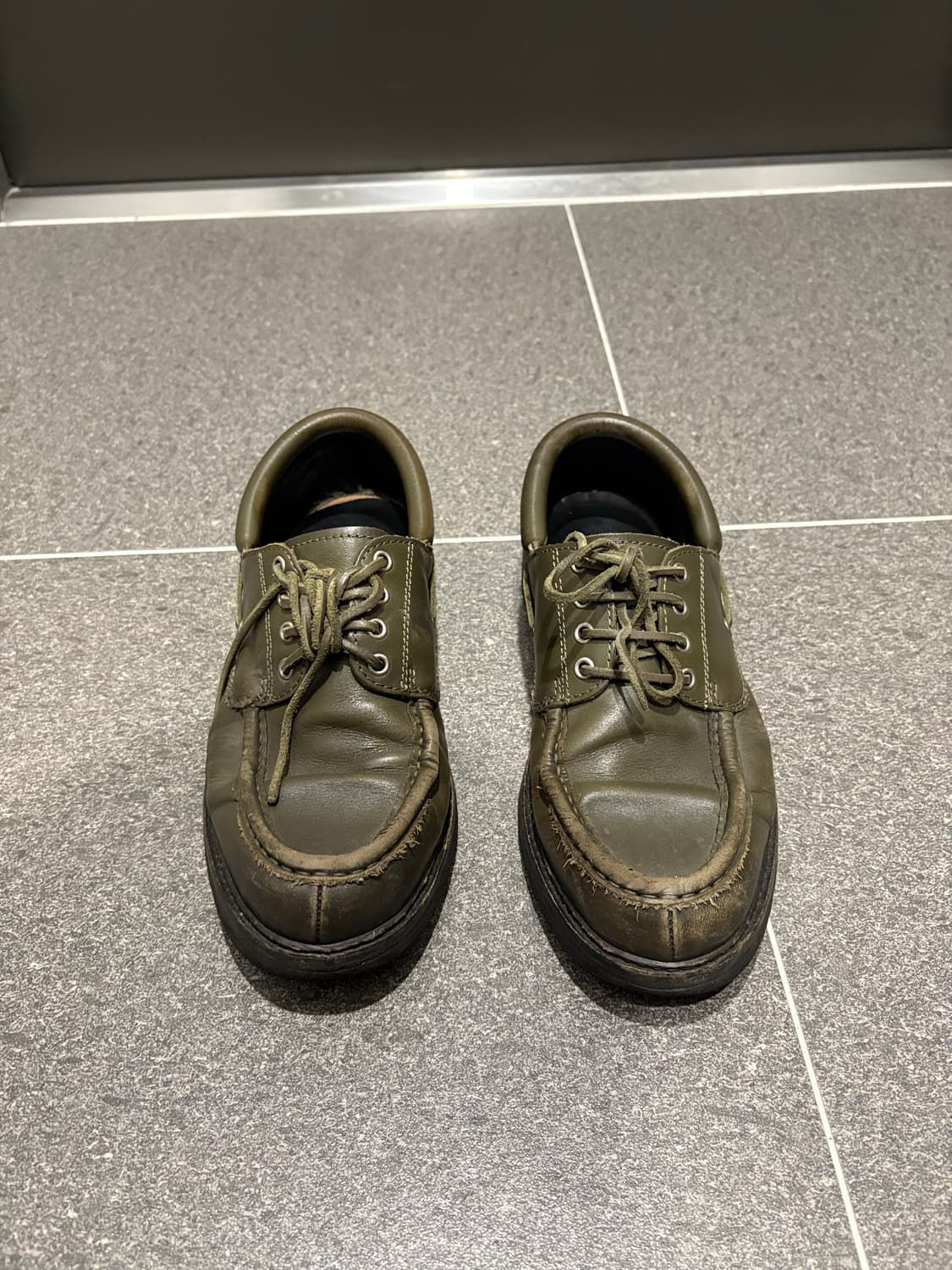 자라 컬랙션 올리브 더비 270-275 상품이미지2