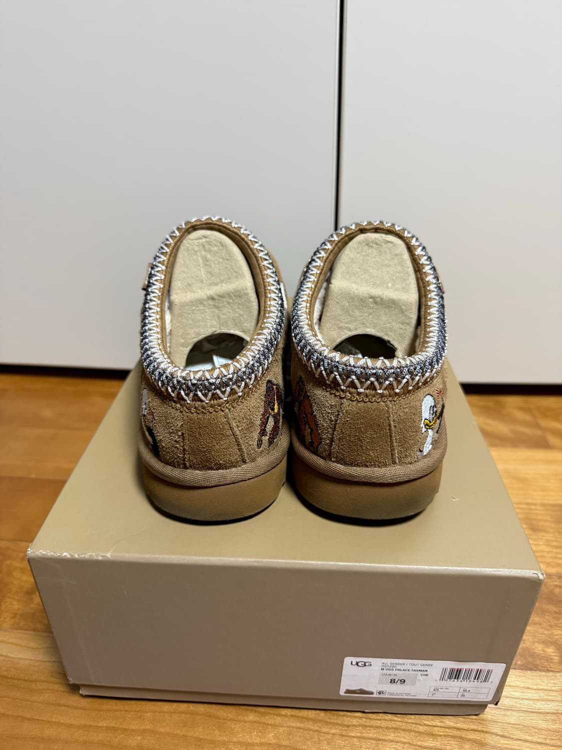 [us8] 팔라스 어그 타스만 슬리퍼 체스트넛 초판 상품이미지6