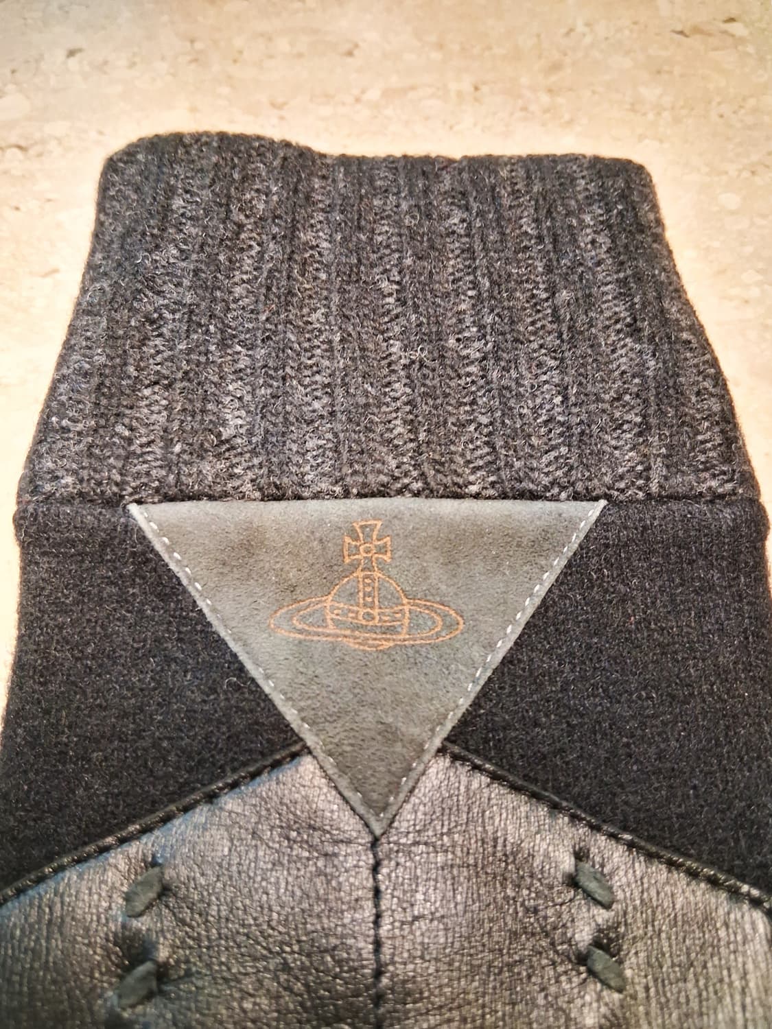 비비안웨스트우드 남성용 아웃핑거 콤비 장갑 (새상품) 상품이미지8