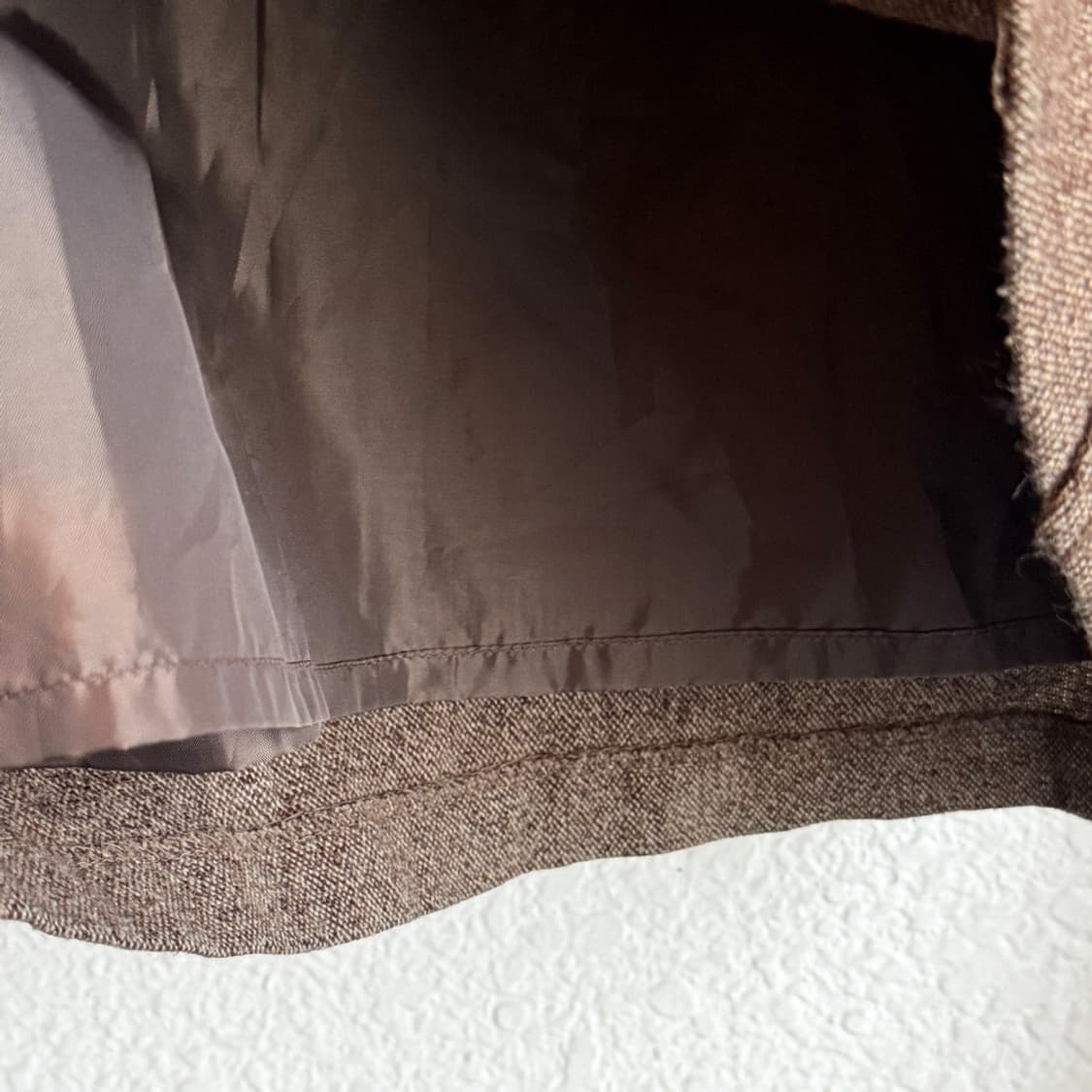 브라운 밀결 스커트 상품이미지6