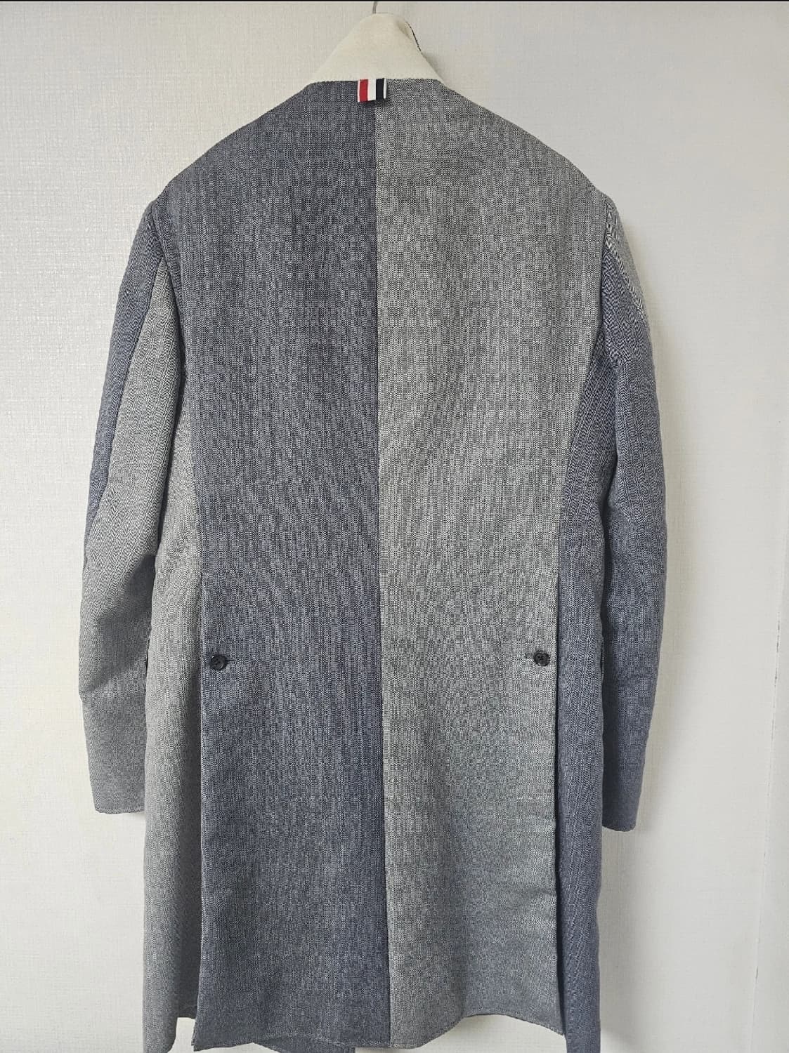 톰브라운 펀믹스 헤링본 울 코트(1/100/S급) 상품이미지5