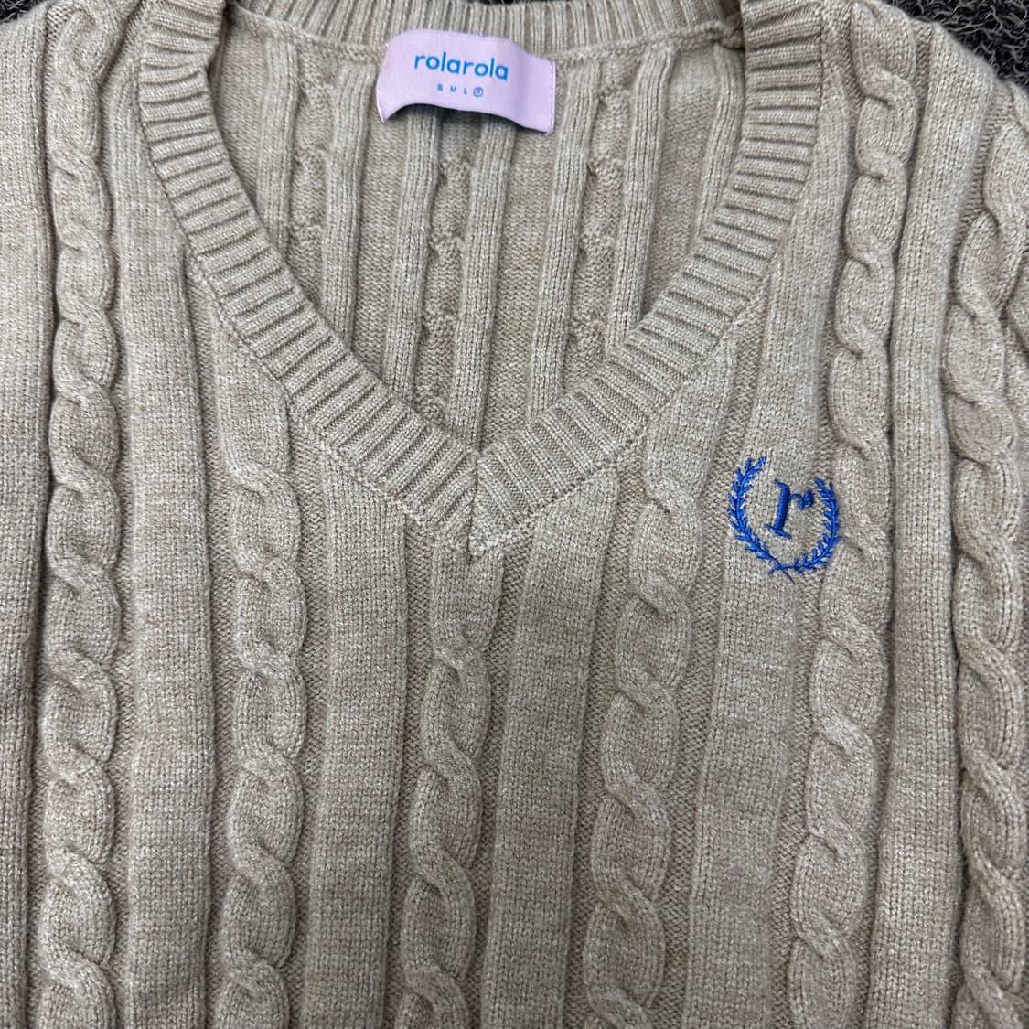 rolarola 로라로라 여성 케이블 꽈배기 니트 F 상품이미지2