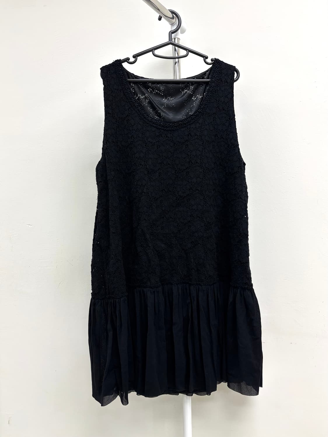 빈티지 블랙 레이스 원피스 상품이미지5