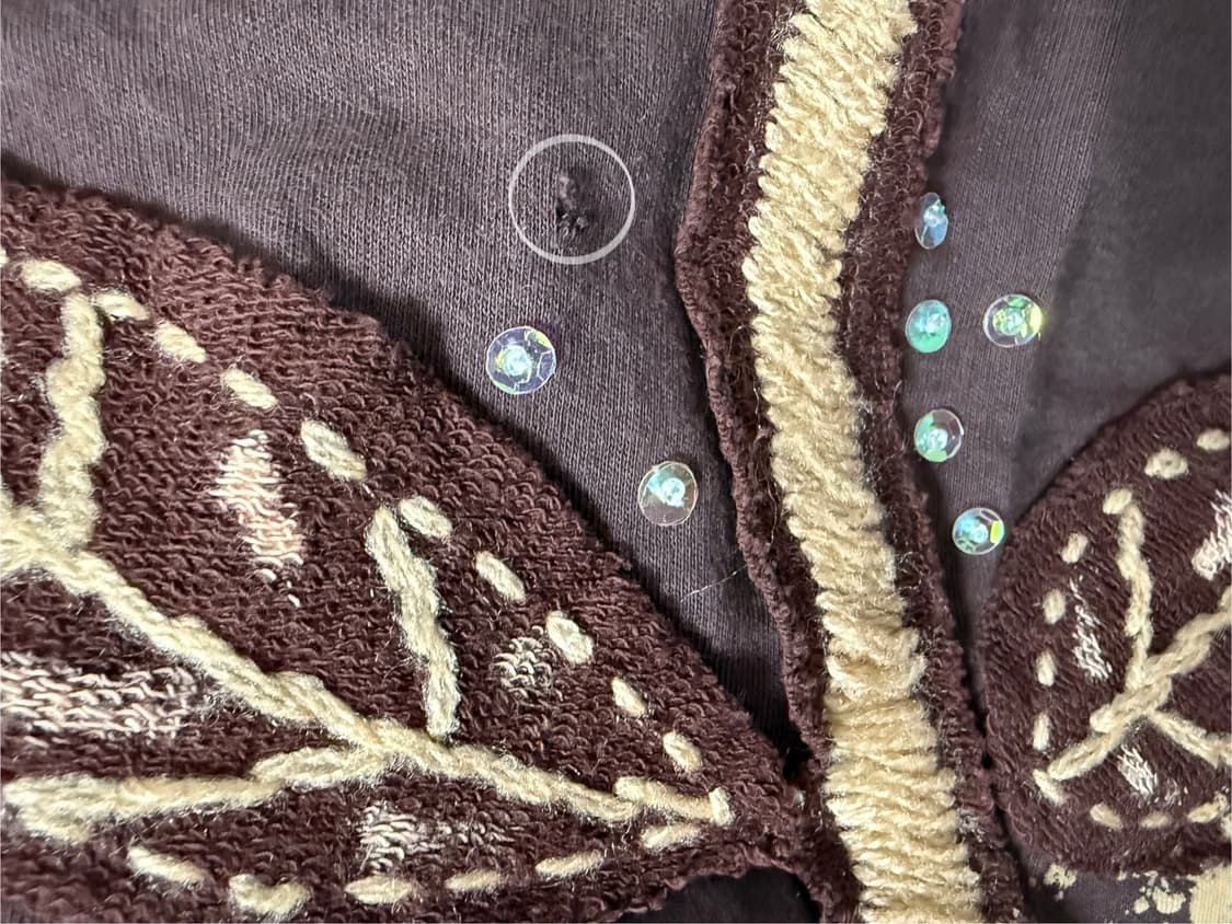 그런지 페어리 하이넥 버튼 니트 상품이미지6