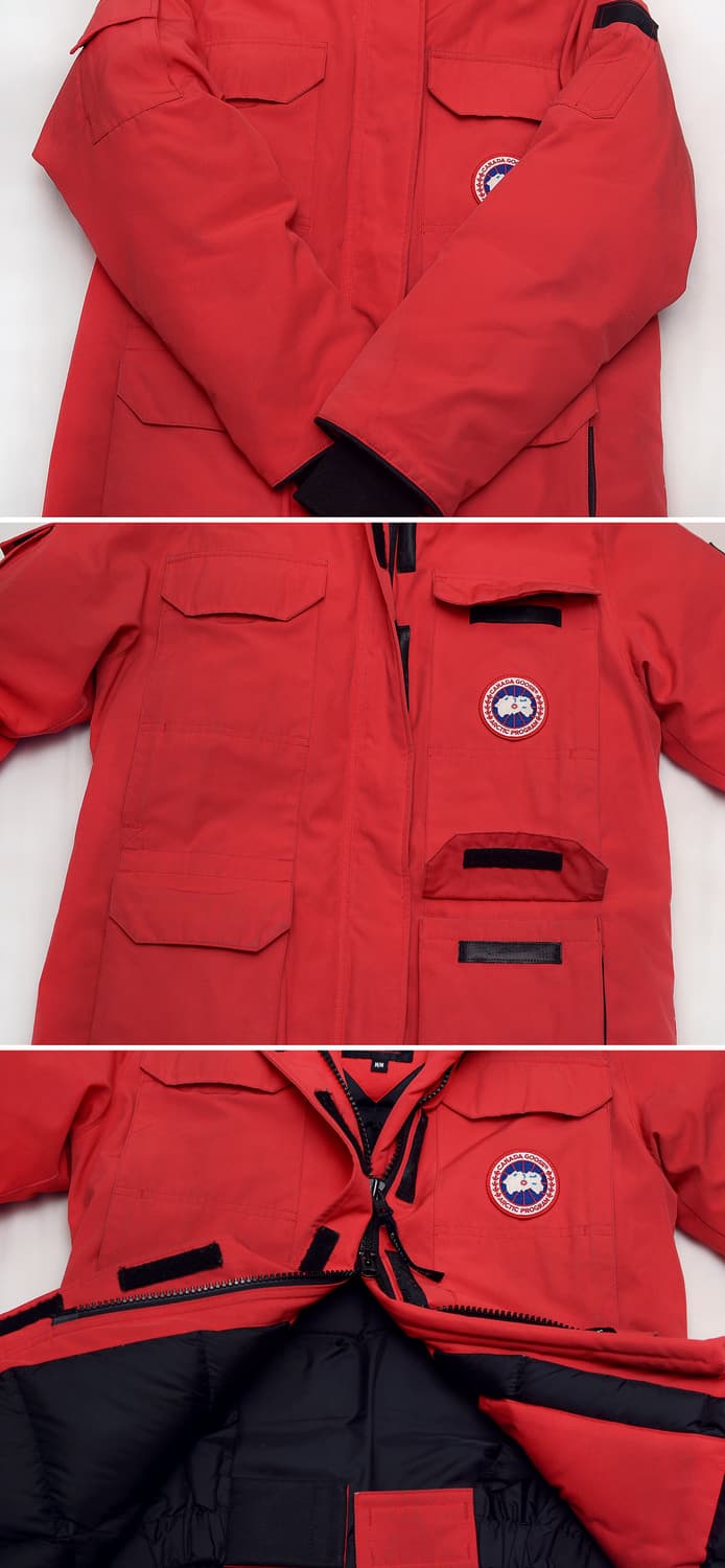 캐나다구스 익스페디션 헤비다운 패딩 파카 레드 (WM / 100+) 상품이미지6