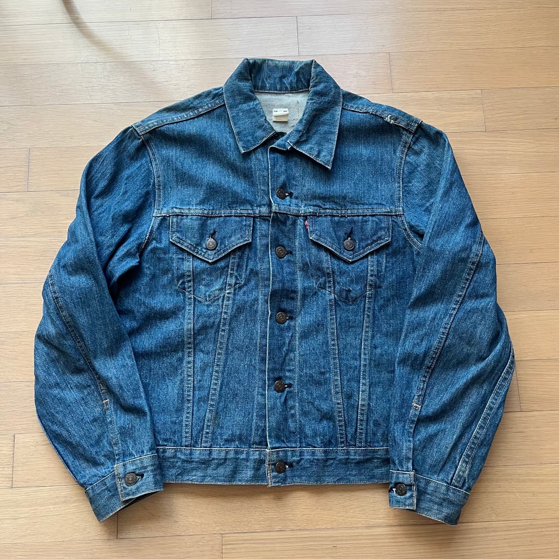 70-80년대 리바이스 70505 데님 자켓 미국제조 빈티지 USA 상품이미지1