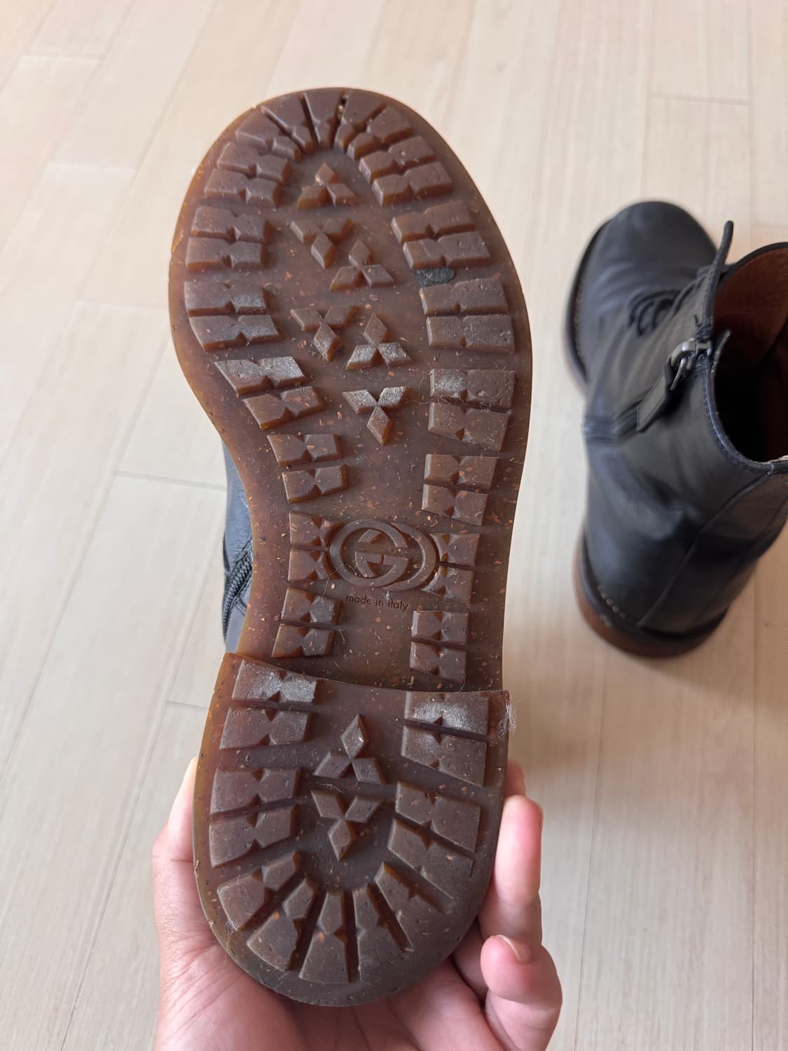 구찌 GUCCI 남성 부츠 7 사이즈 (실측 270) 상품이미지4