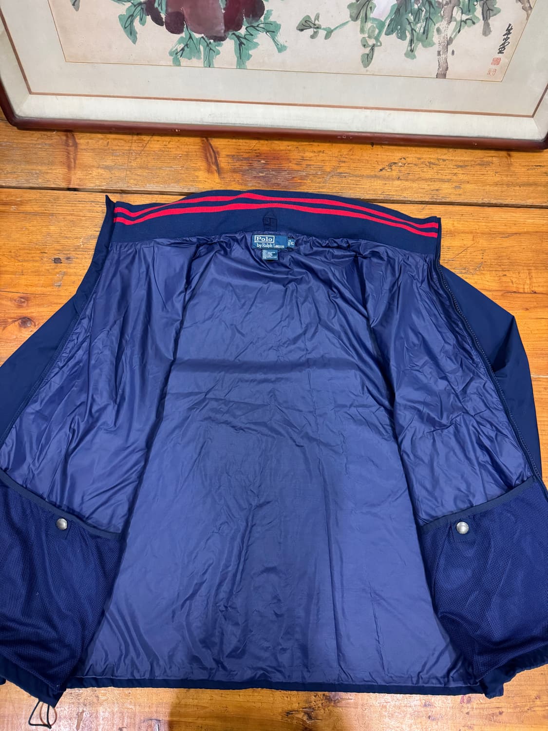 폴로 랄프로렌 바람막이 자켓 사이즈 XL 깨끗 상품이미지5