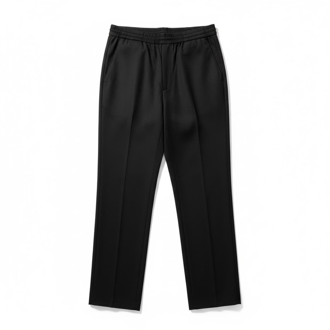 준지 블랙 밴딩 테이퍼드 팬츠 상품이미지1