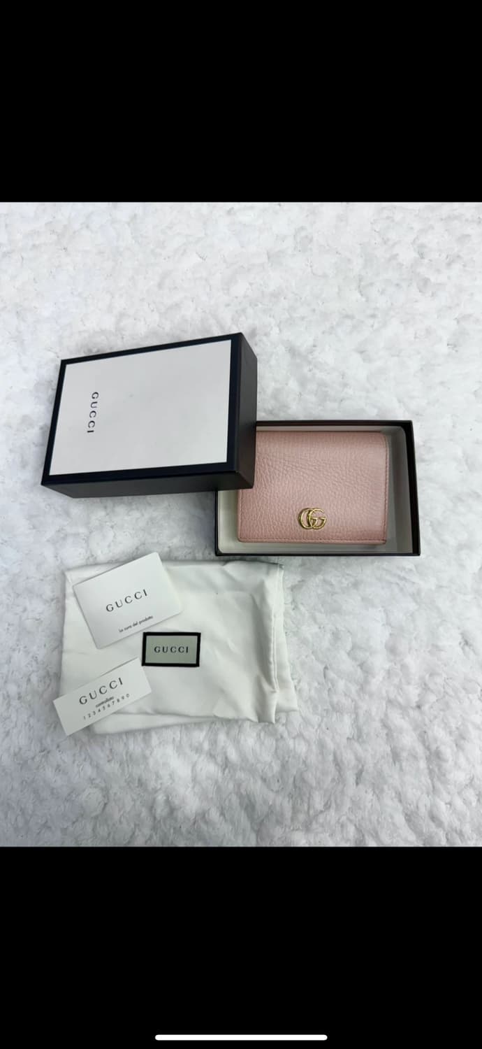 구찌 마몬트 반지갑 핑크 풀구성 🌷 상품이미지2