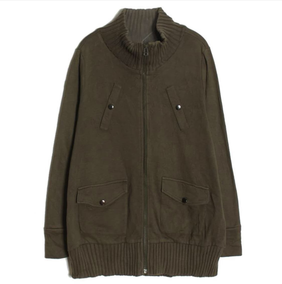 Japanese Y2k knit zipup 상품이미지1