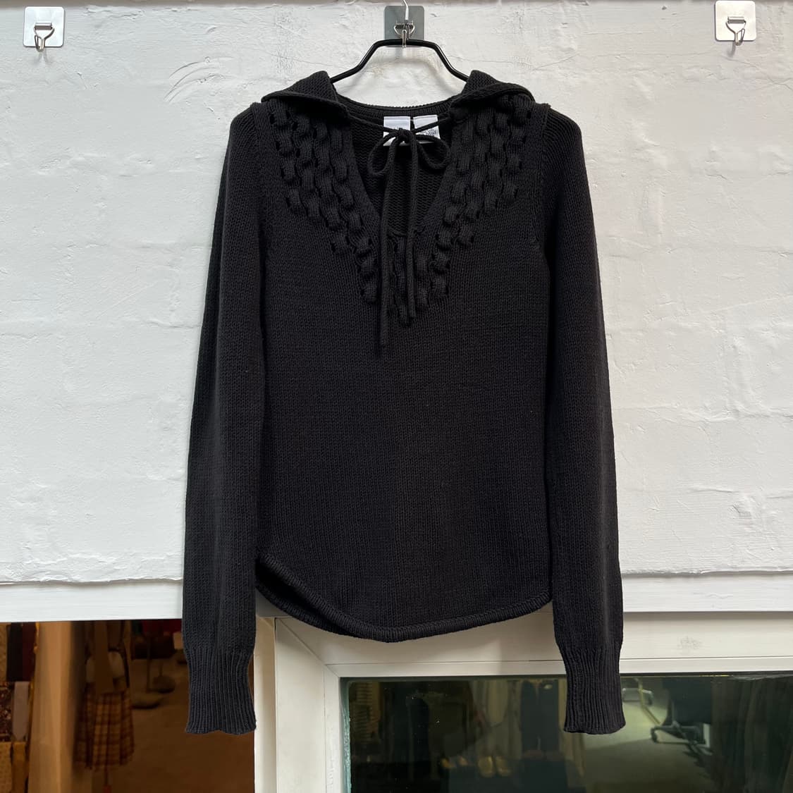 Armani Exchange 니트 후드 스웨터 S 상품이미지1