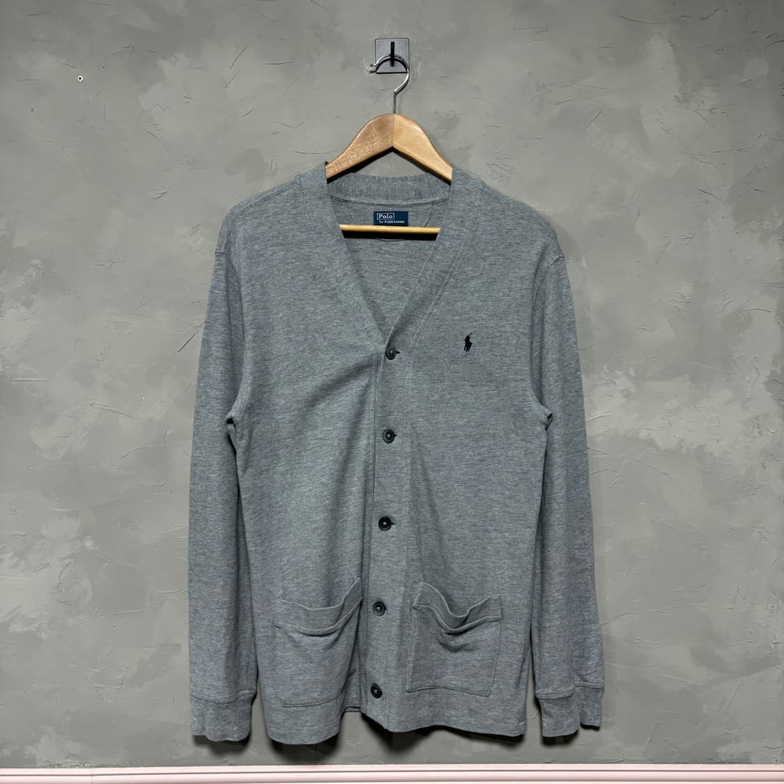 폴로 랄프로렌 가디건 그레이 상품이미지1