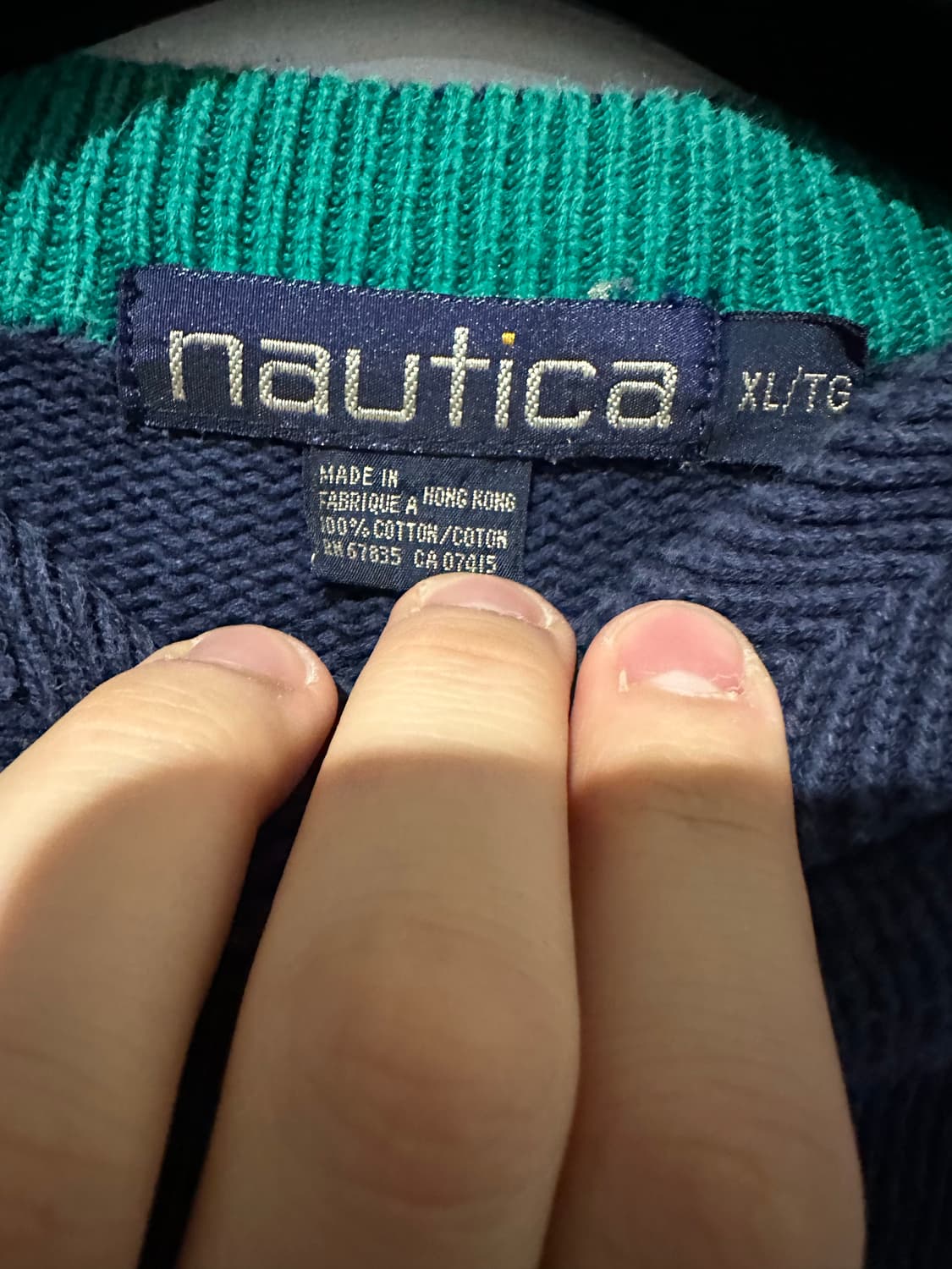 빈티지 90s 노티카 니트  상품이미지4