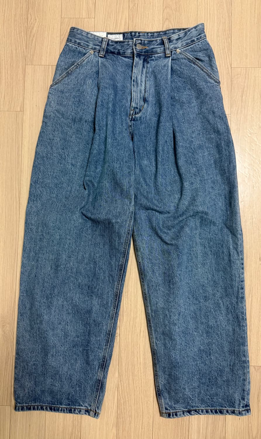 유스(youth.) 와이드 데님 S(01) 상품이미지2