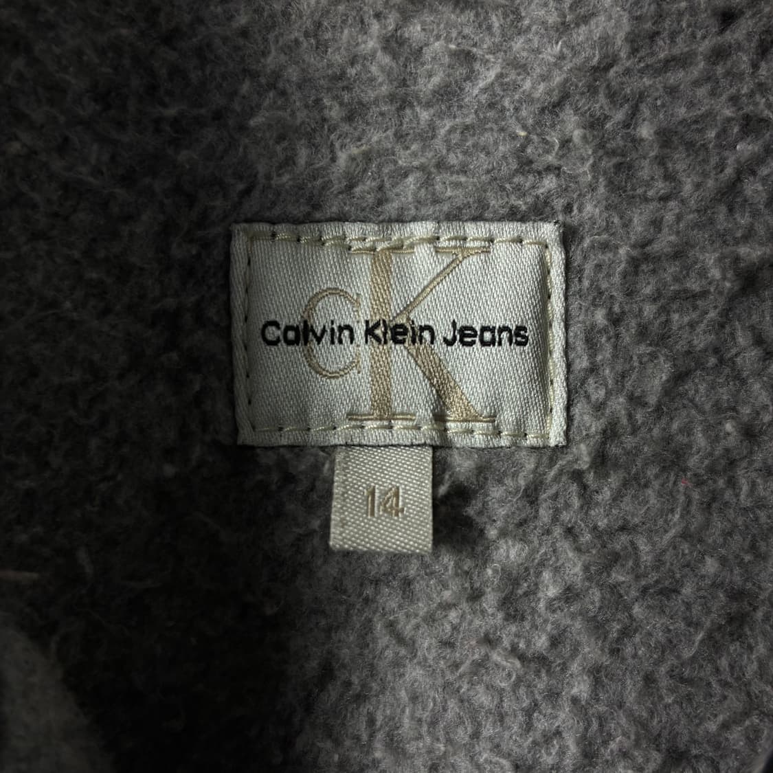 Calvin klein   캘빈 클라인 블랙 데님 트러커 자켓  상품이미지5