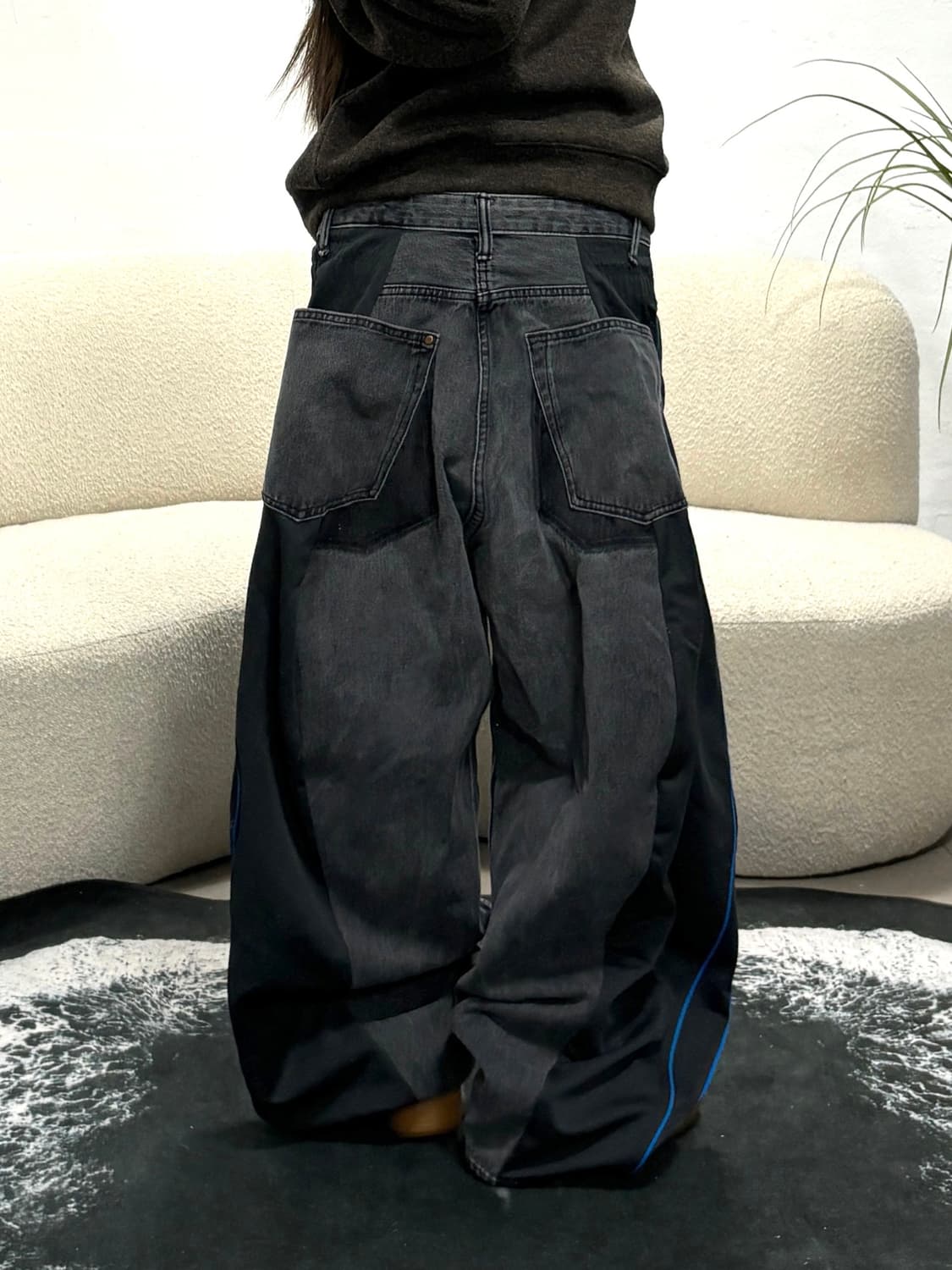 [MADE] NIKE X TRACK 리메이크 초와이드 팬츠  상품이미지3