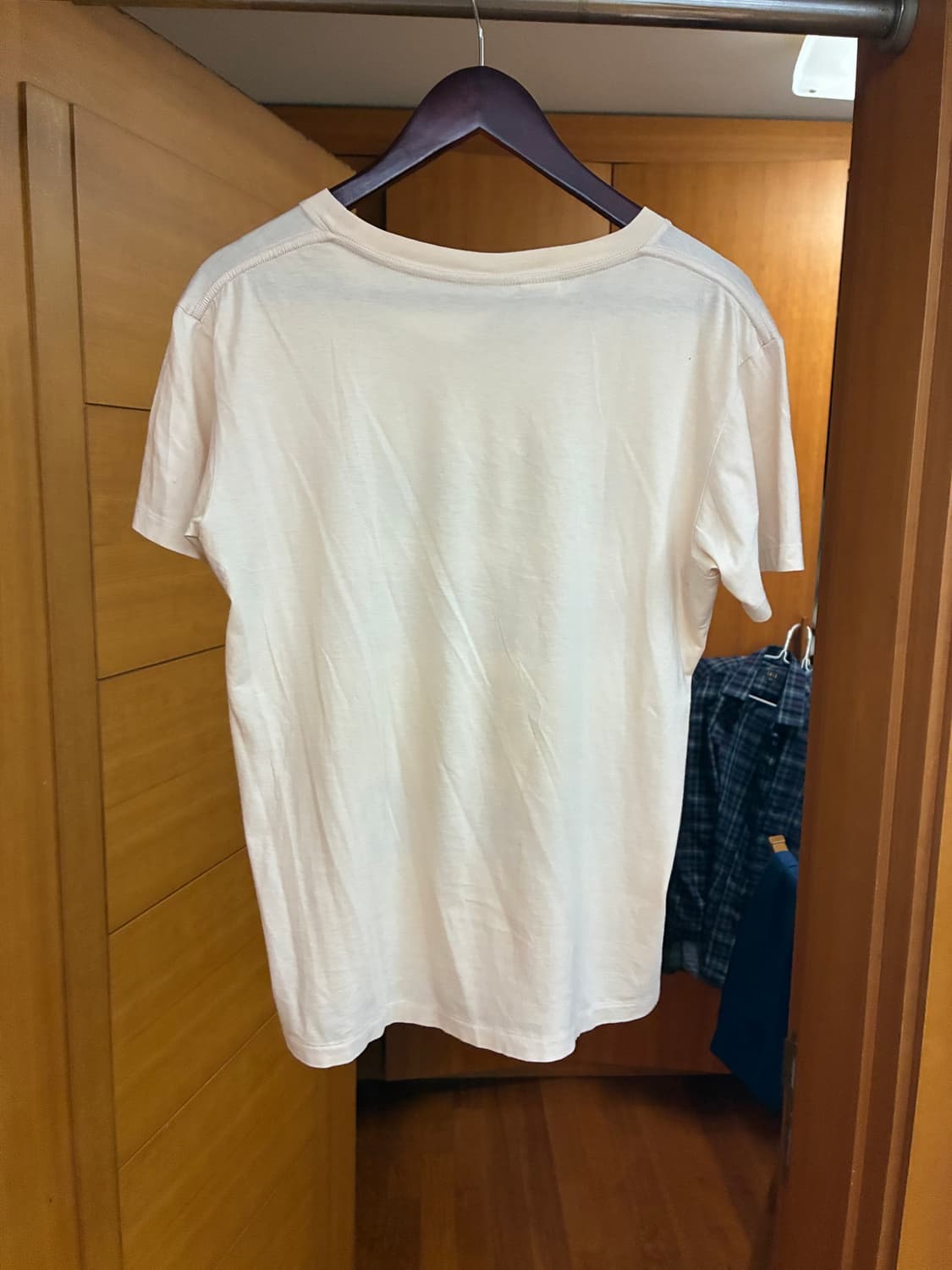 엔헐리우드 베이지 프린팅 티셔츠 상품이미지2
