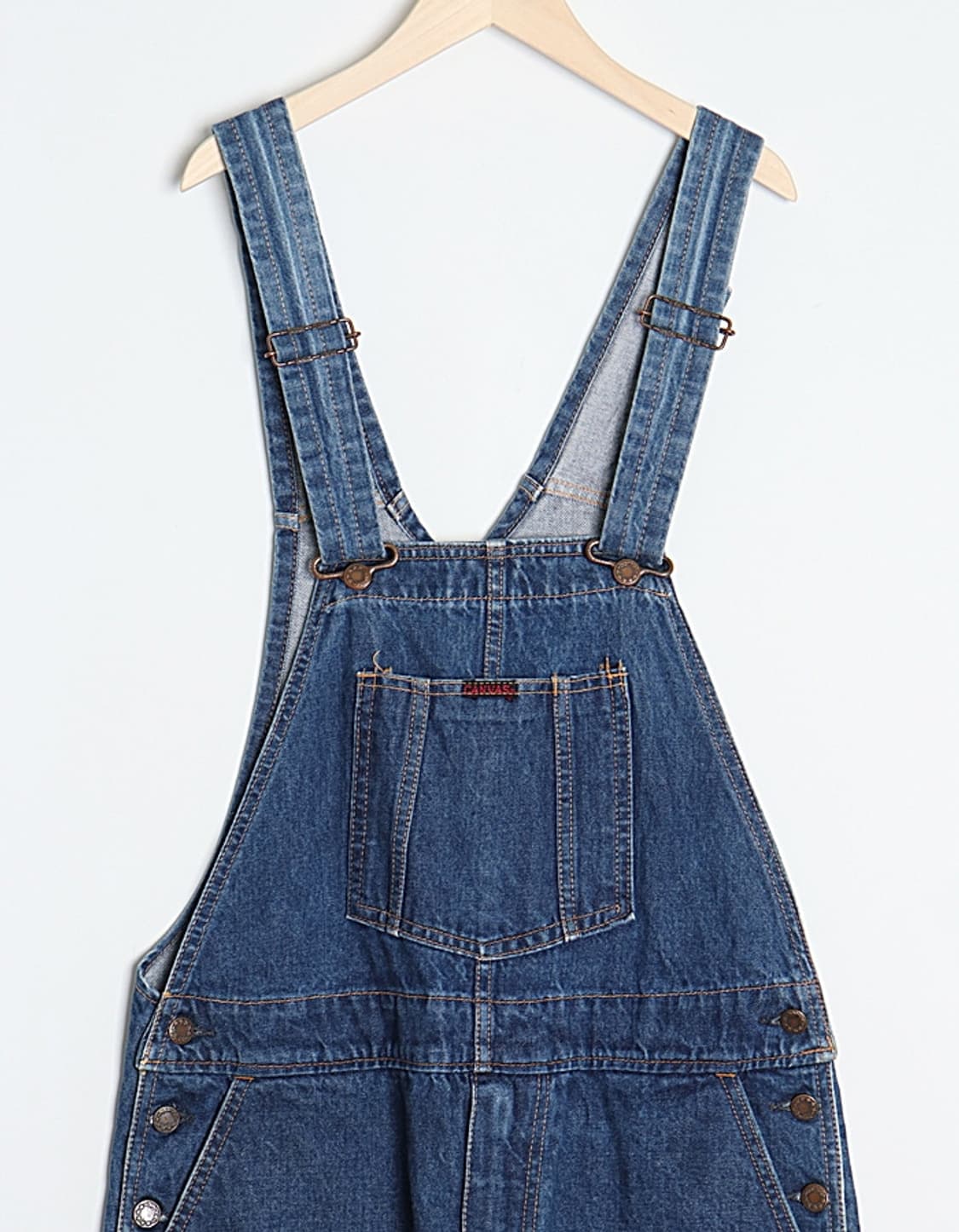 80's CANVAS Denim Overall [M] 상품이미지2