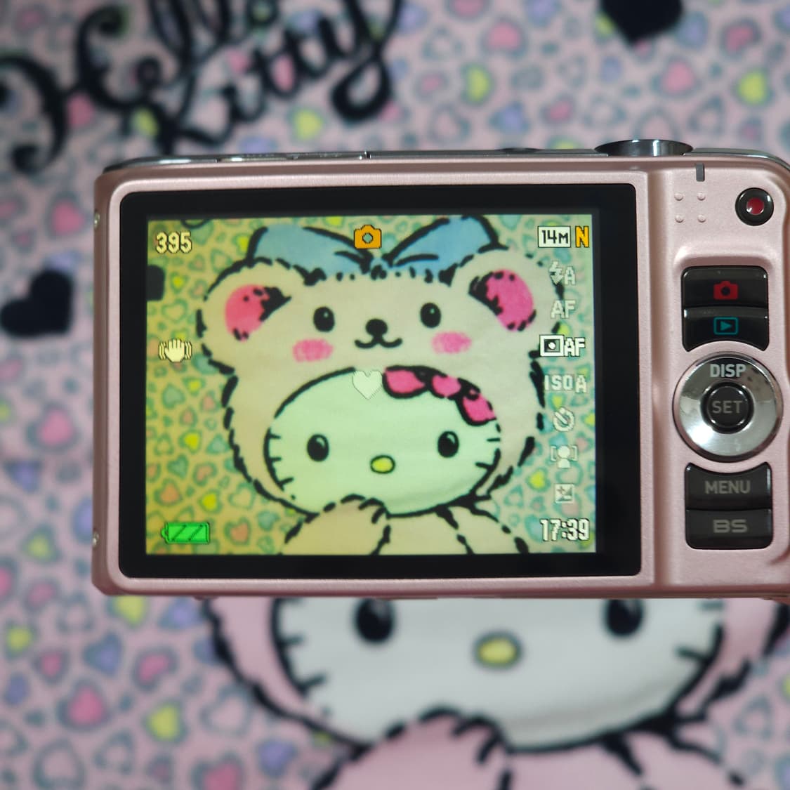 작례O)카시오 엑슬림 EX-H15 딸기우유 핑크 츄 디카 상품이미지7