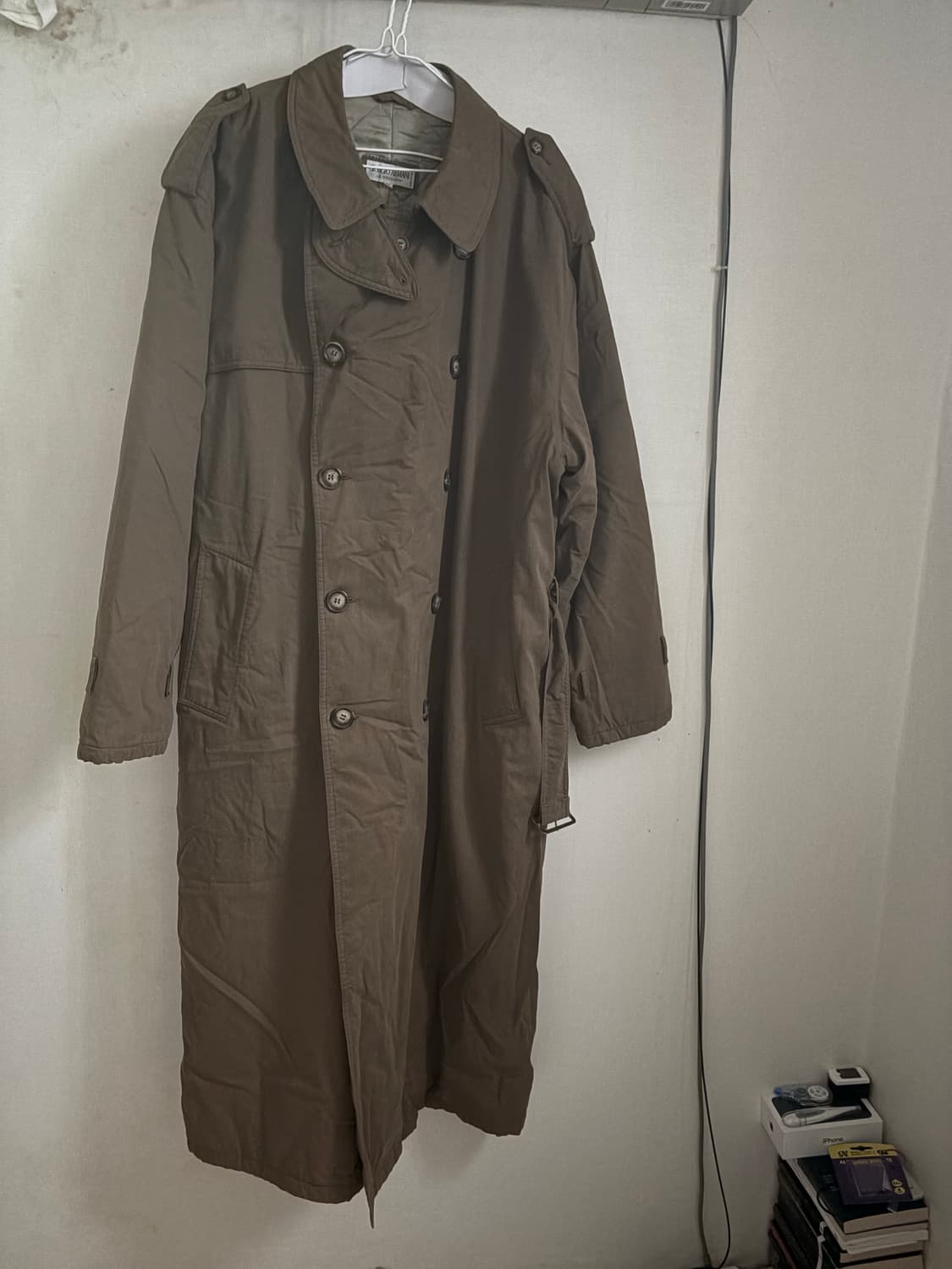 Giorgio Armani 아르마니 트렌치코트 브라운 xl,xxl,xxx 상품이미지2