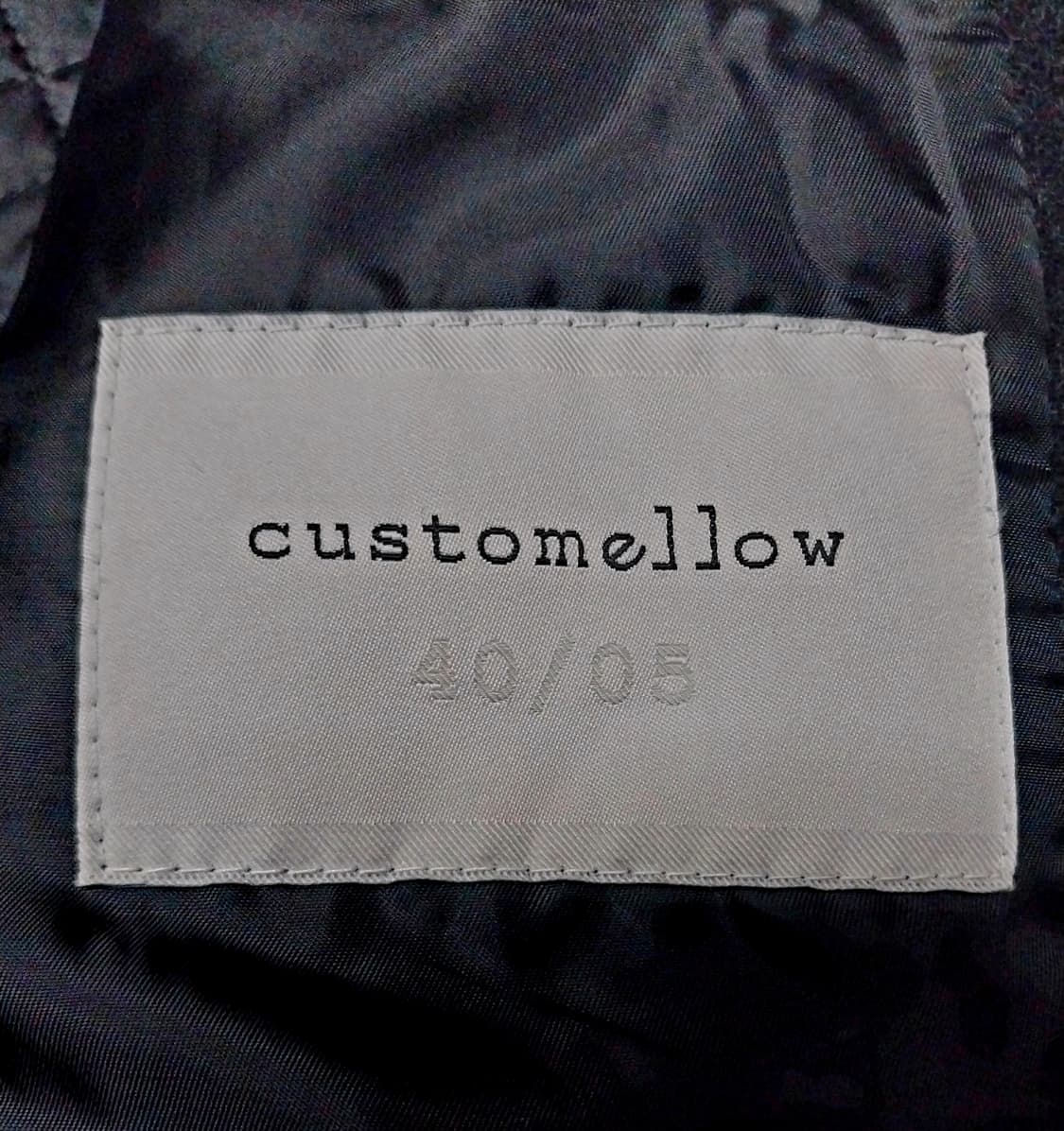 커스텀멜로우 진네이비 반코트 105 (안쪽 퀼팅처리) 상품이미지4