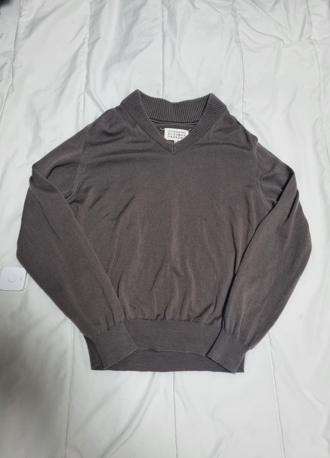 Martin margiela V-Neck knit brown M 상품이미지1