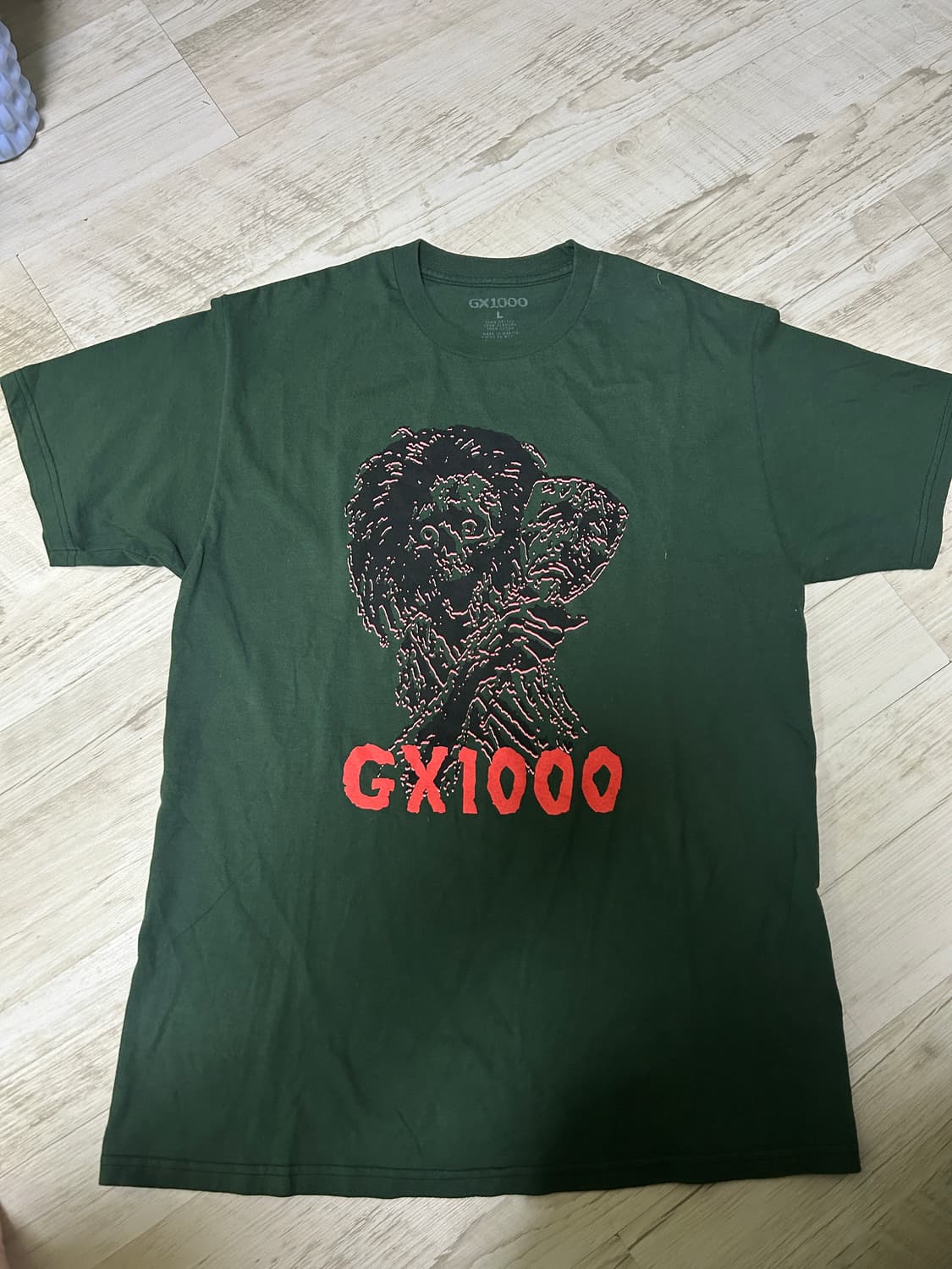 [L] GX1000 티셔츠 그린 상품이미지1