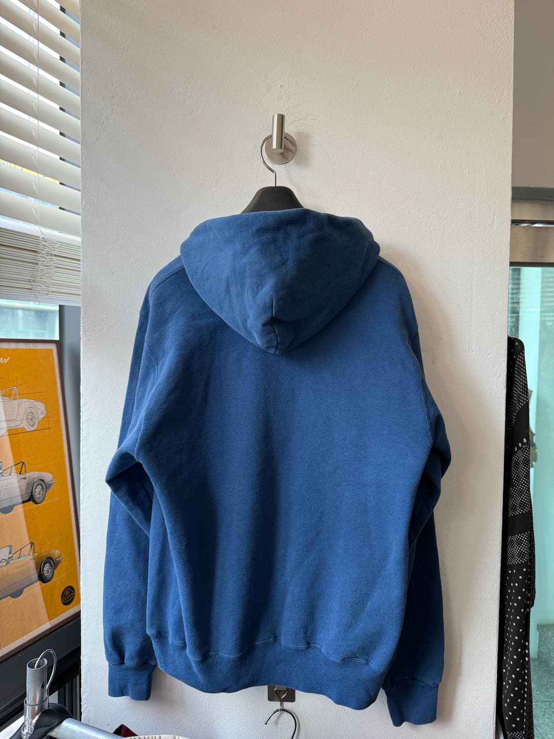 90‘s Champion Vintage Hoodie blue 상품이미지6