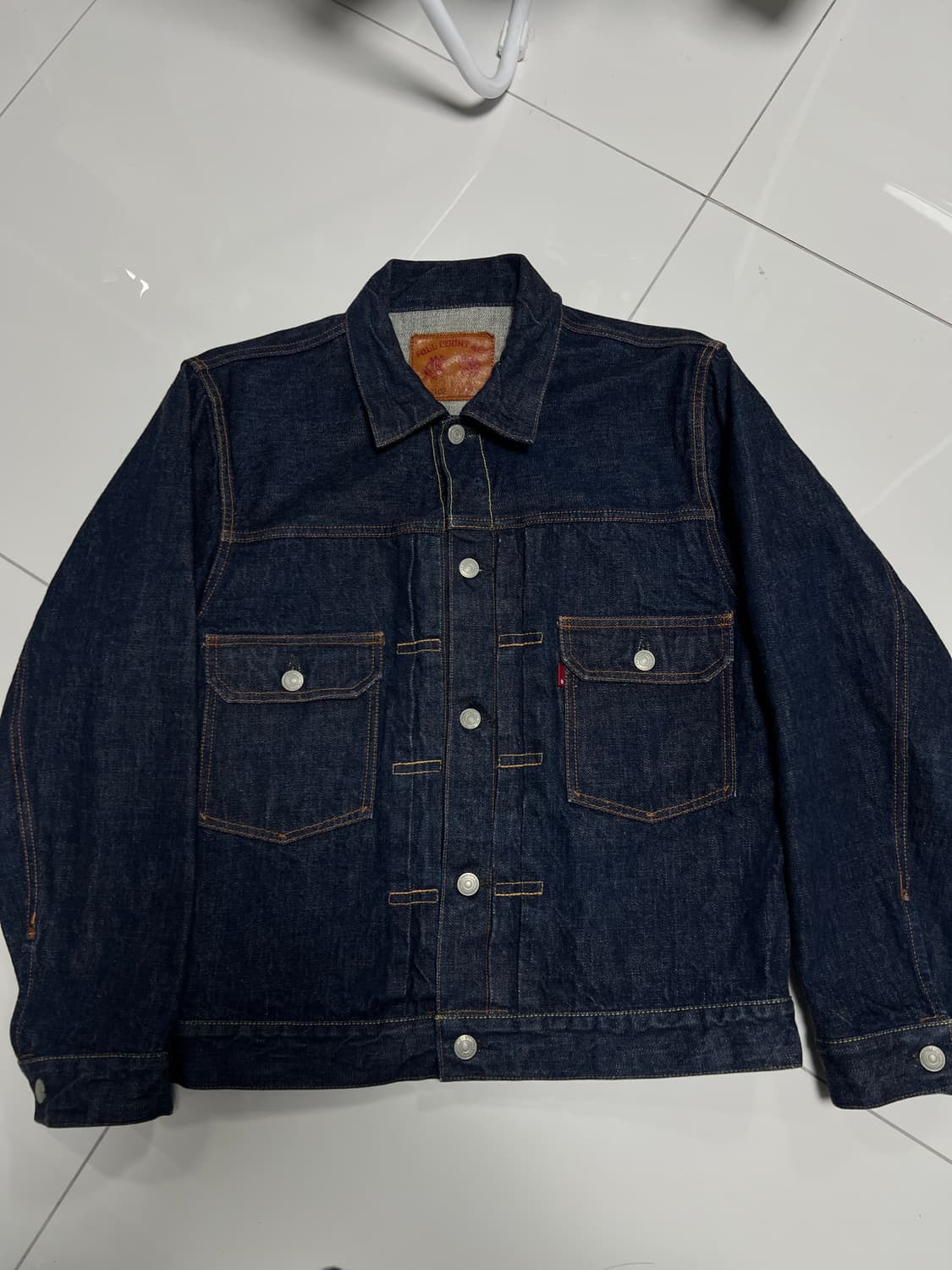 택포26) 풀카운트 2102w 2세대 데님자켓 38 상품이미지1