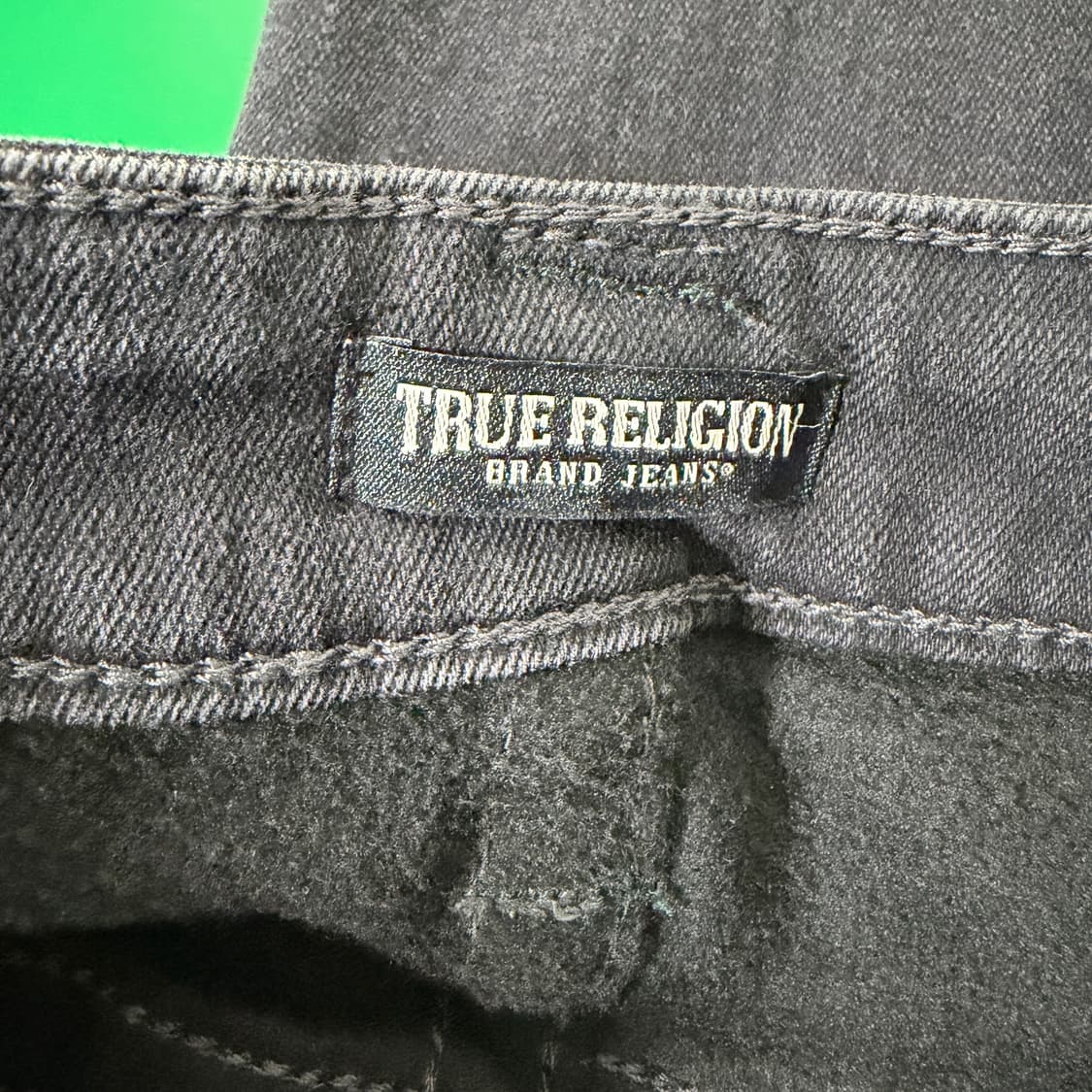 [26] 트루릴리전 부츠컷 블랙진 청바지 상품이미지7