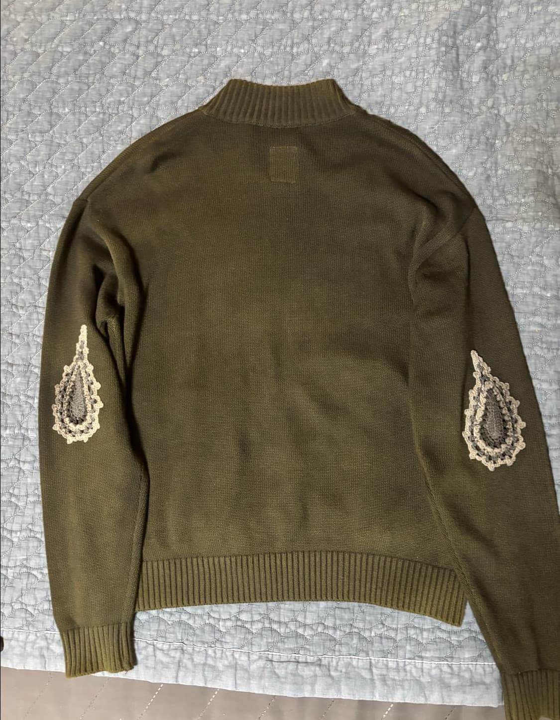 폴리테루 트랙니트집업 (다크그린) 상품이미지2