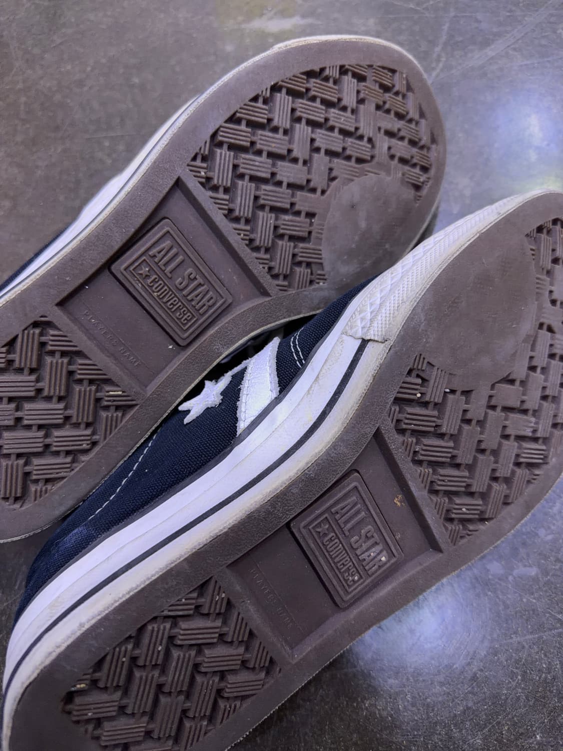 컨버스 올스타 원스타 캔버스 로우 스니커즈 블랙 270 상품이미지8