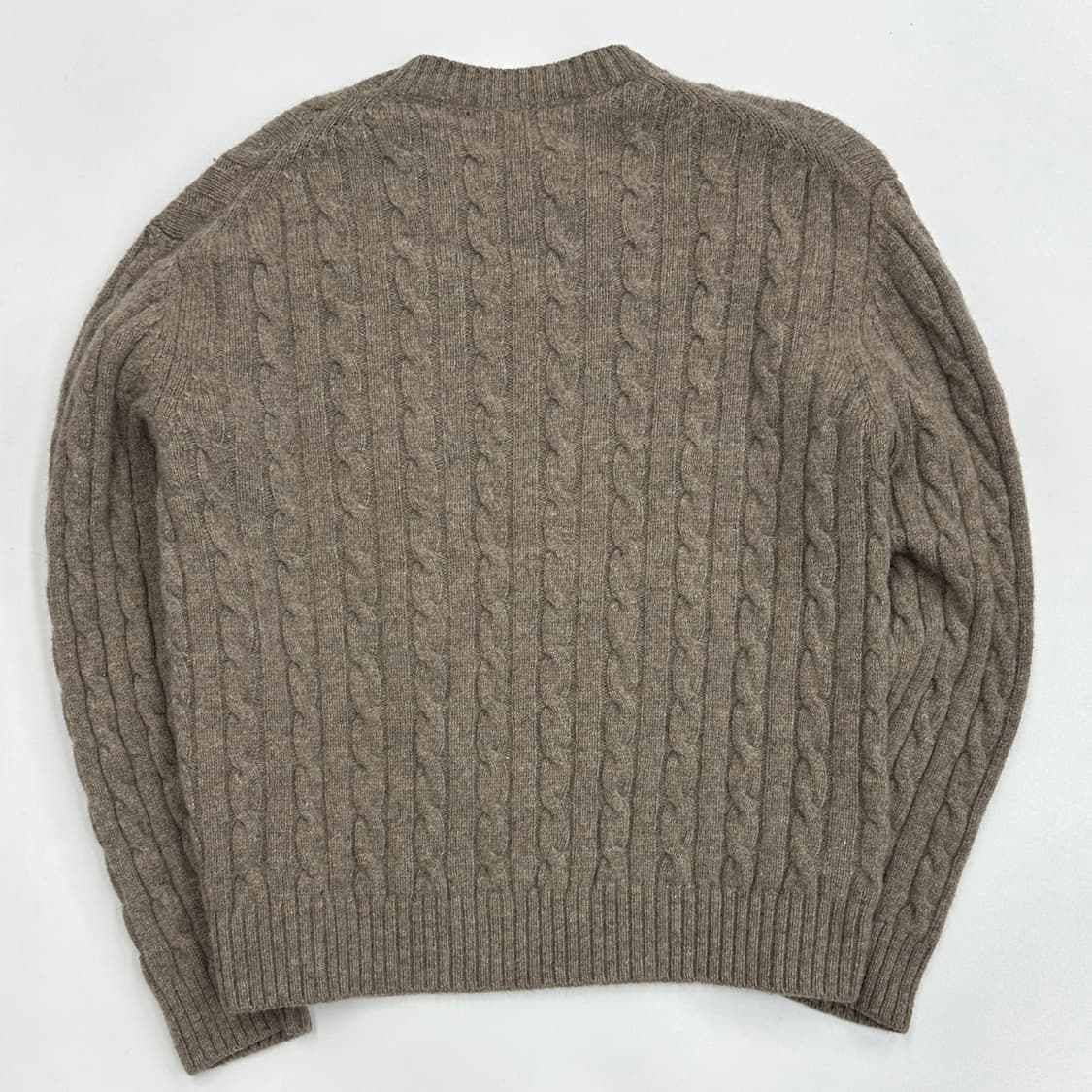 브룩스 브라더스 케이블 울 니트 스웨터 상품이미지3