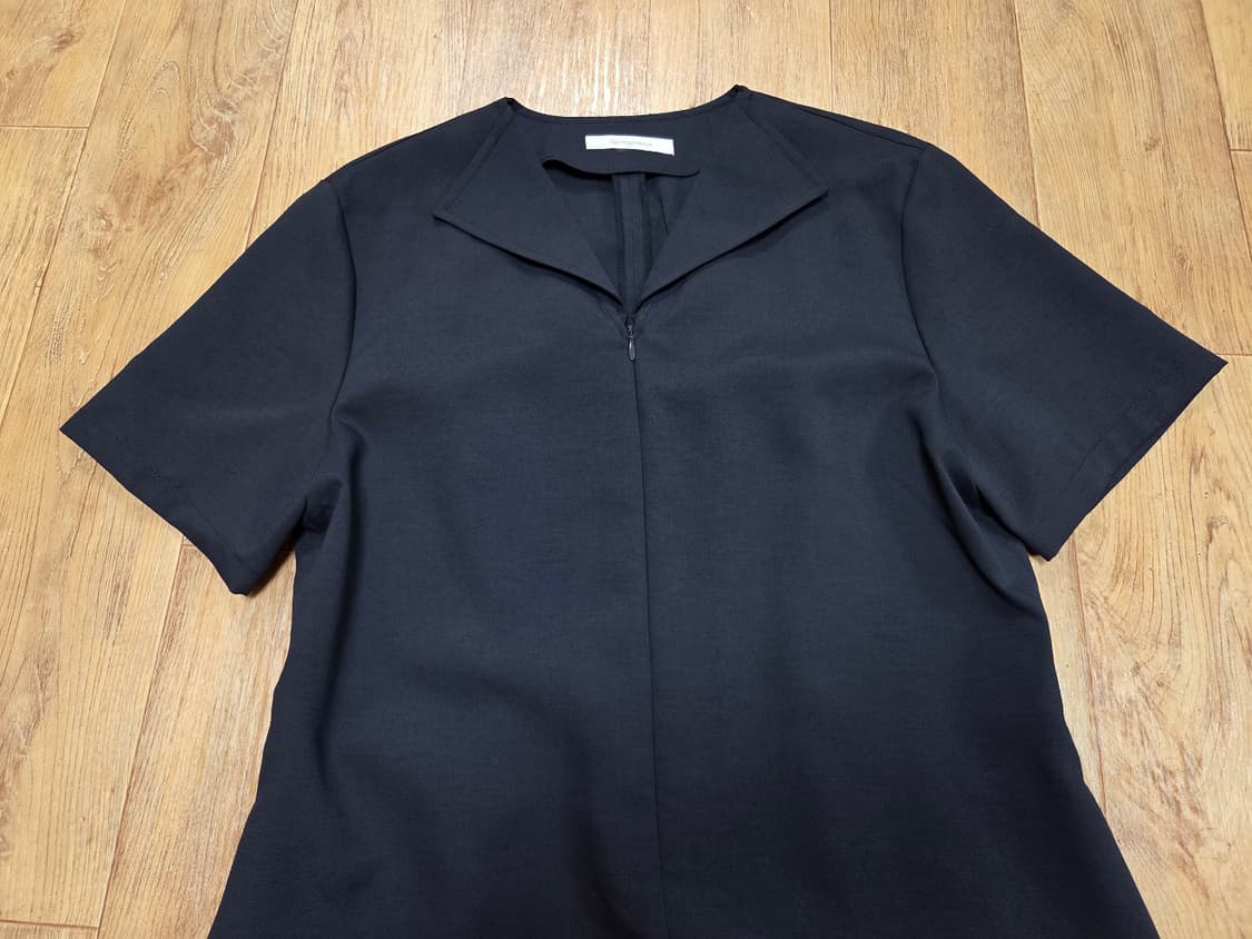 스프링크로커스(springcrocus) 네이비 카라 지퍼원피스 새상품 상품이미지6