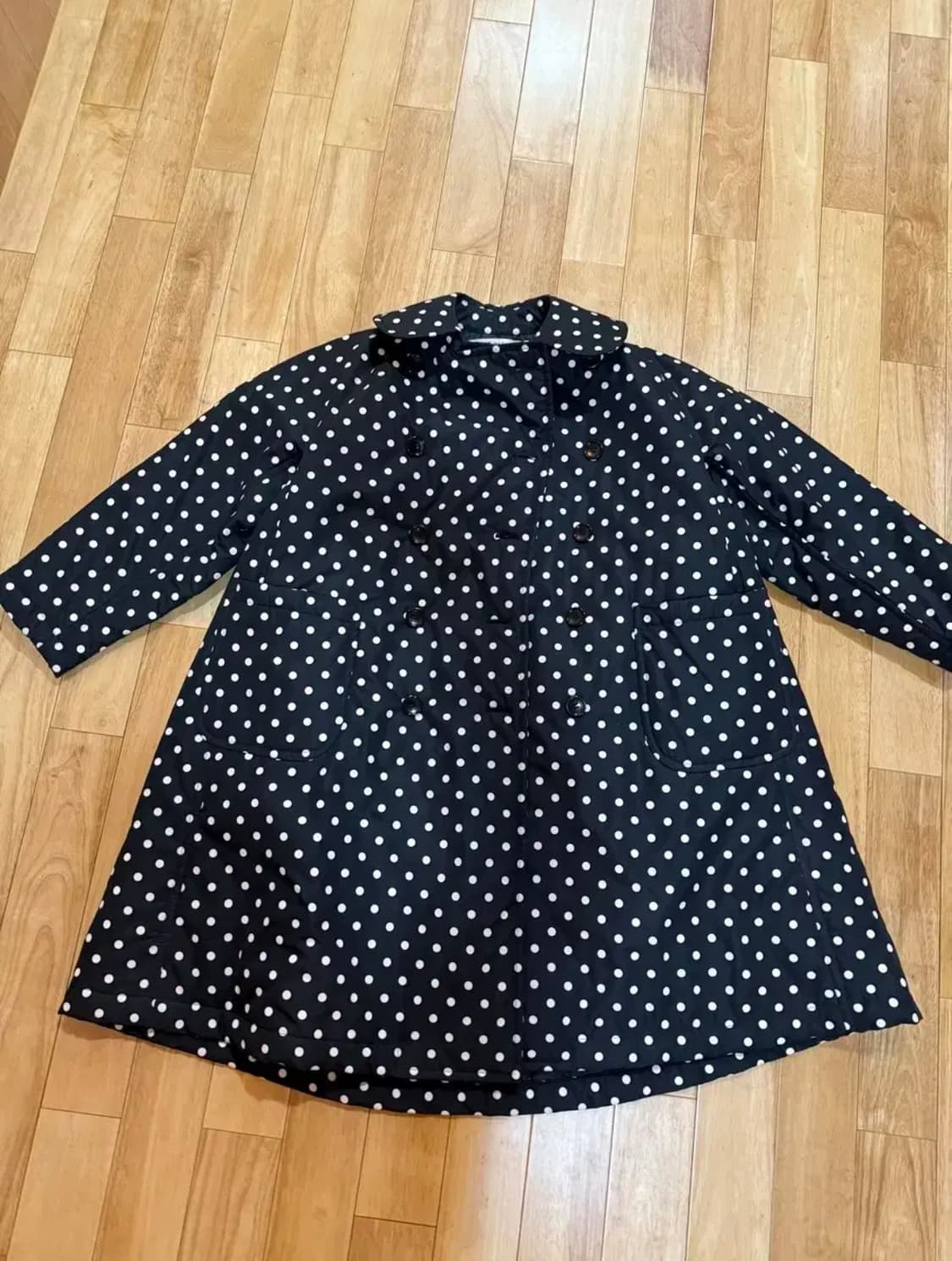 꼼데가르송 도트 패디드 코트 패딩 상품이미지1