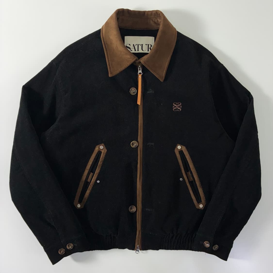Satur 세터 테오 스웨이드 파일럿 자켓 상품이미지1