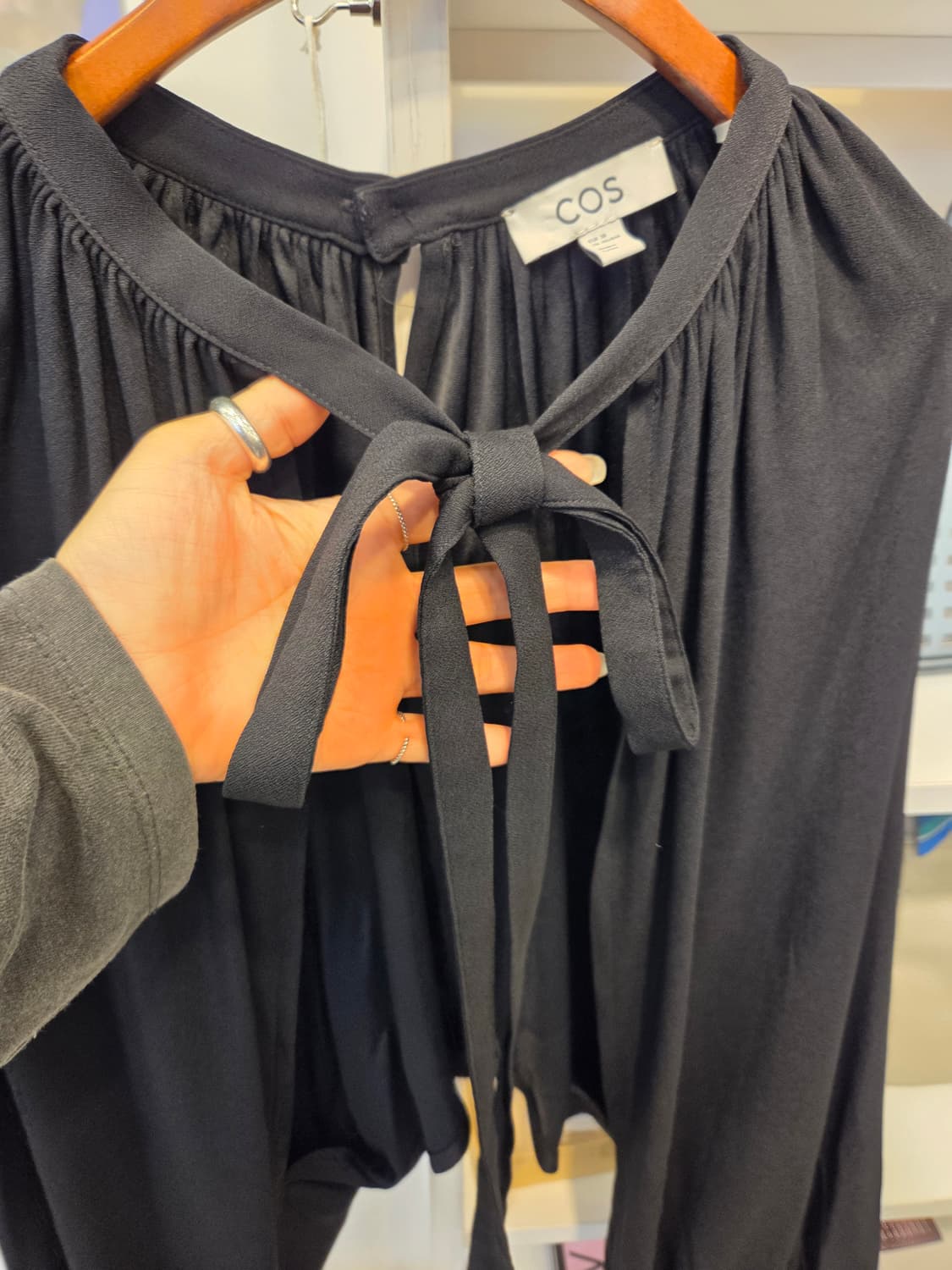 COS 코스 볼레로 블라우스 가디건  (오버핏) 상품이미지2