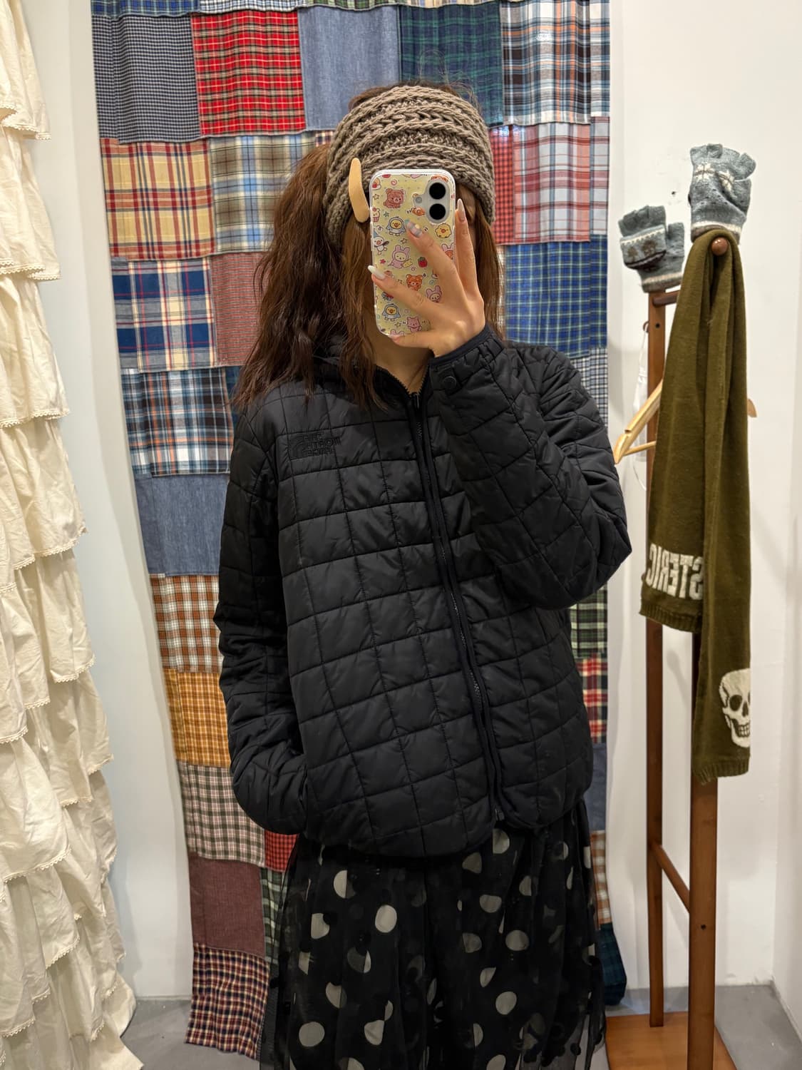 노스페이스 퀄팅 경량 패딩 상품이미지2