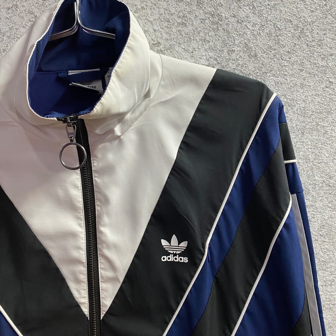 아디다스 라산트 컷라인 트랙탑 다크블루 자켓 B4697 상품이미지3