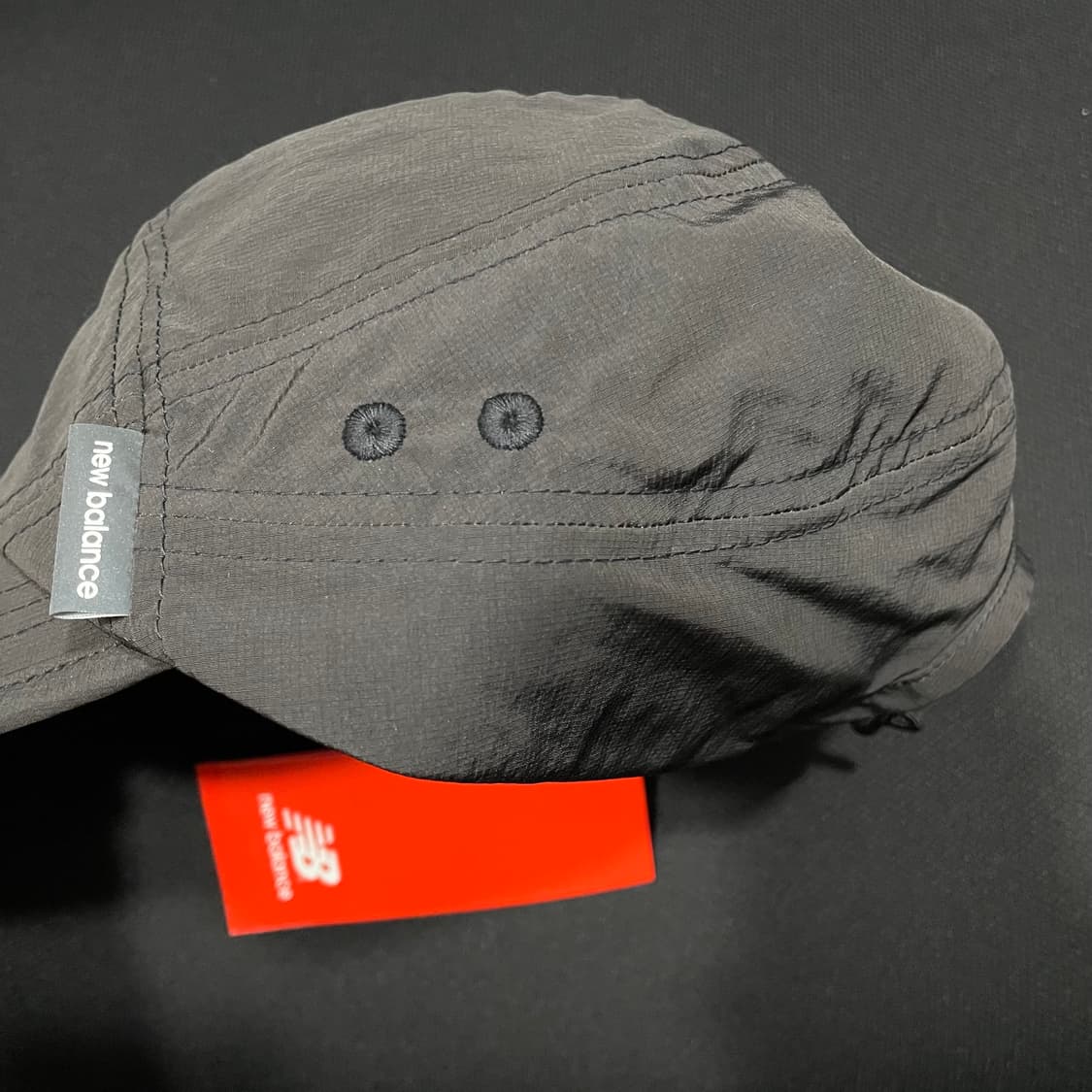 뉴발란스/ 워셔블 러닝 볼캡 그레이/ 프리 상품이미지5