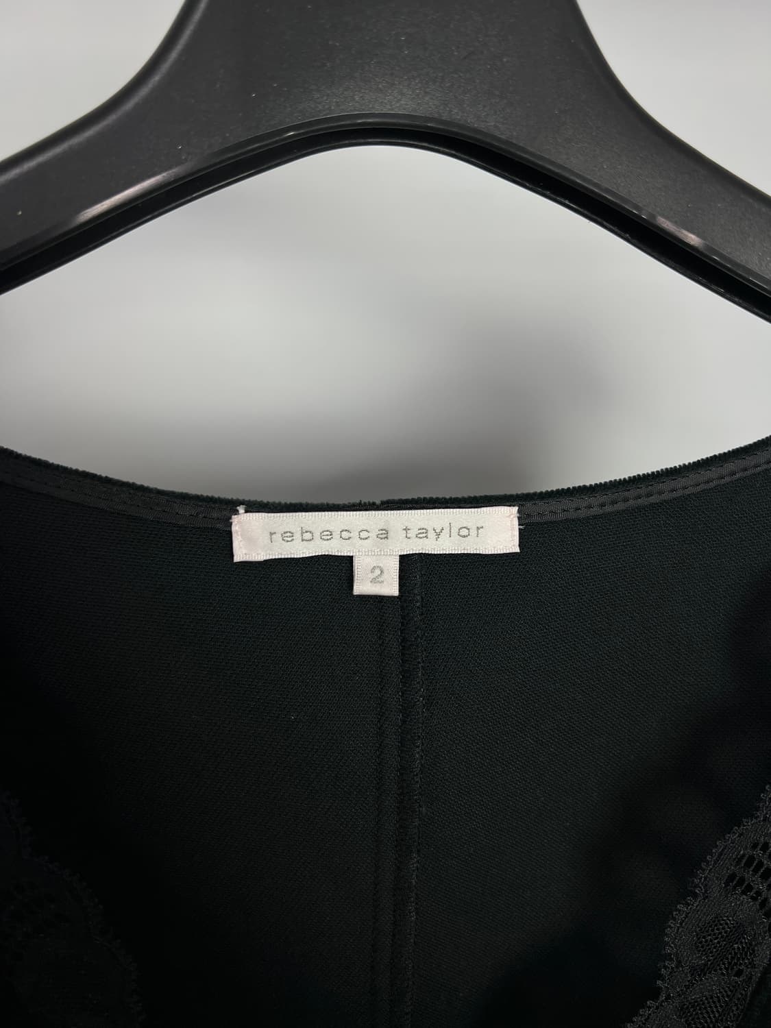 REBECCA TAYLOR 벨벳 나시 원피스 상품이미지3