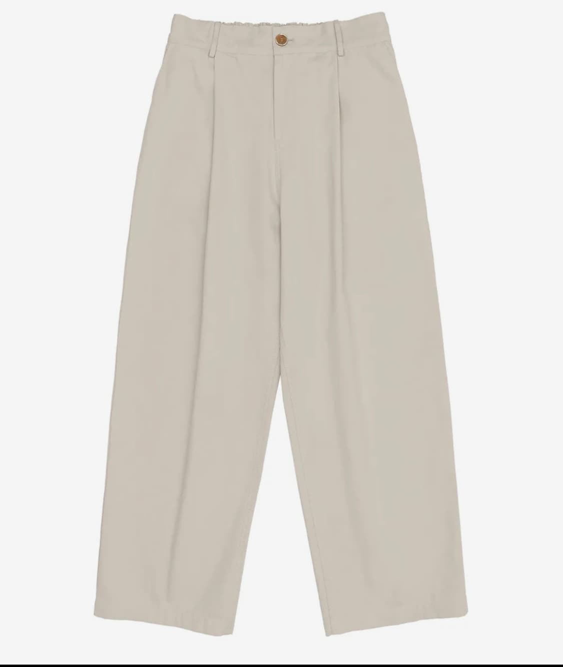 스컬프터 코튼 팬츠 베이지 상품이미지2