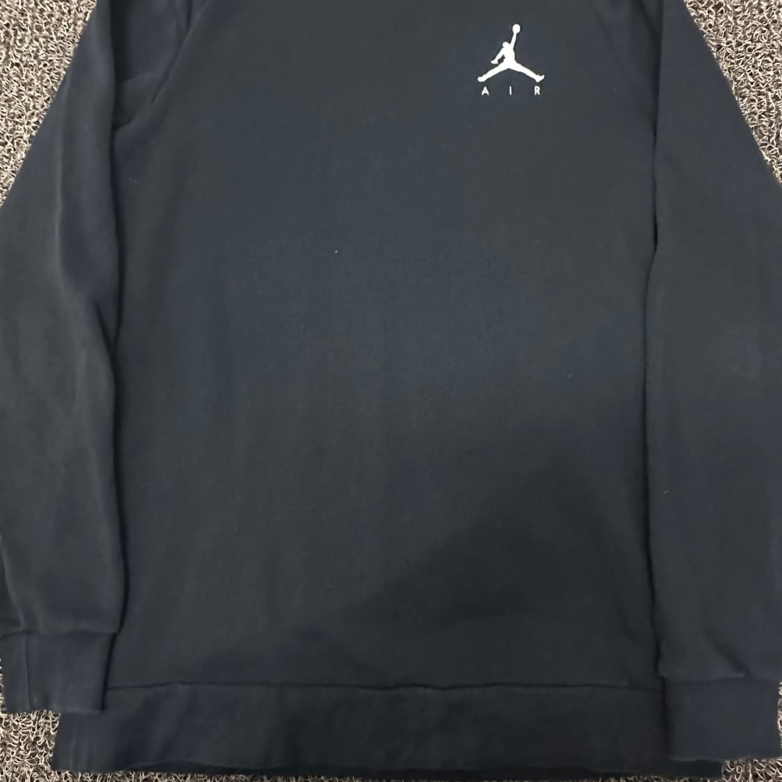 NIKE 나이키 조던 기모 긴팔티셔츠 블랙 S 상품이미지4