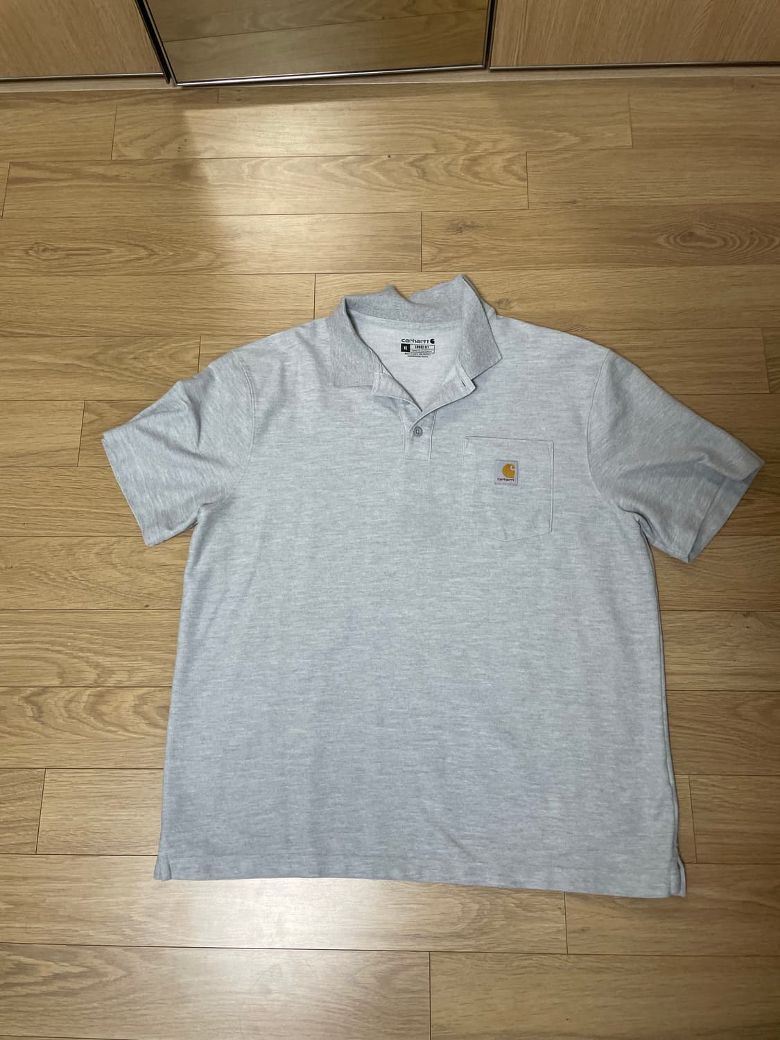 칼하트 회색 카라티 XL 상품이미지1